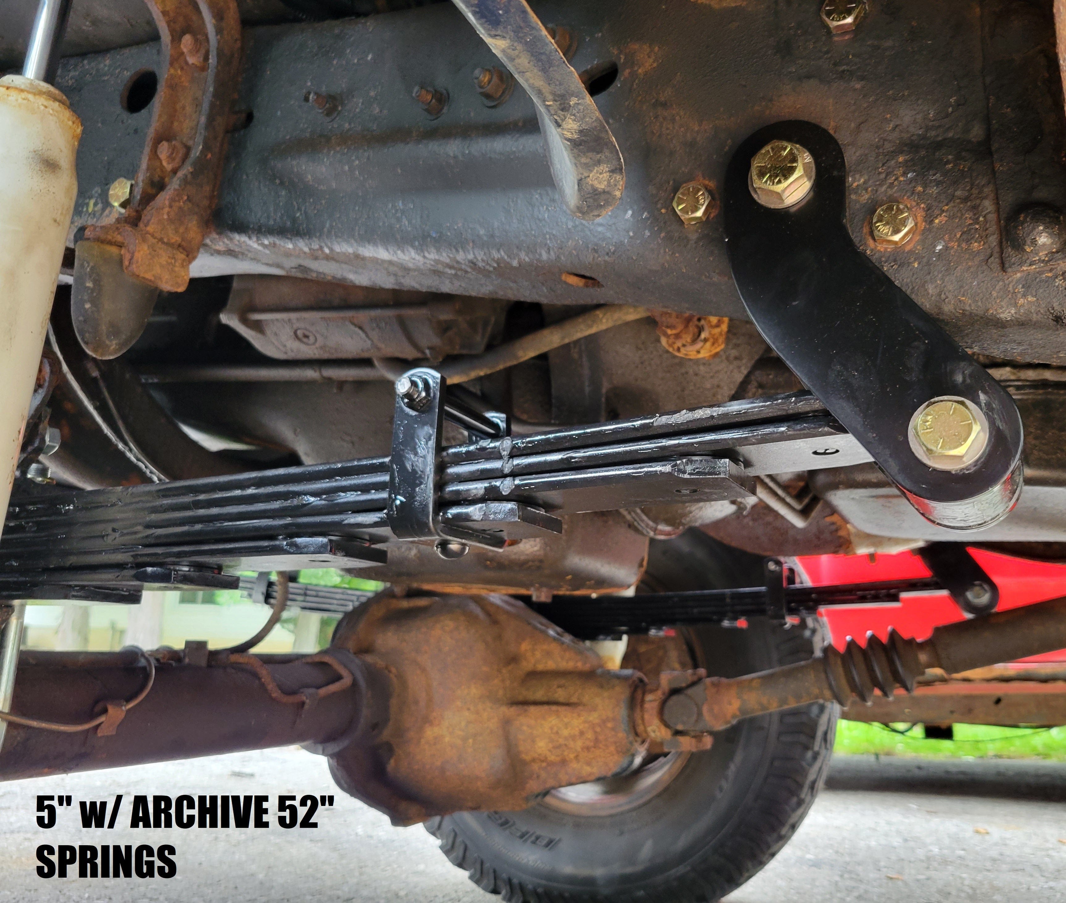 Progressive Spring Shackle 1st Gen Dodge Front Spring Shackle Hanger kit 1972-1993 W150 W250 W350 ...