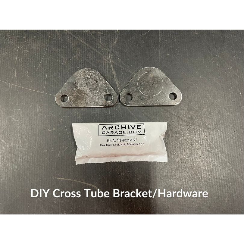 Archive Garage DIY Cross Tube Brackets/Hardware (Tube Not Included) Cross Tube Options for 2005-2023 Tacoma Hammer Hangers®