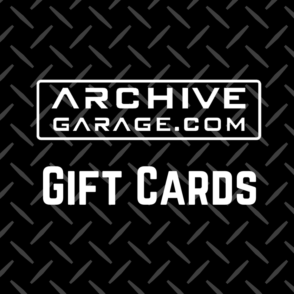 Archive Garage Gift Card TEQ Customs LLC