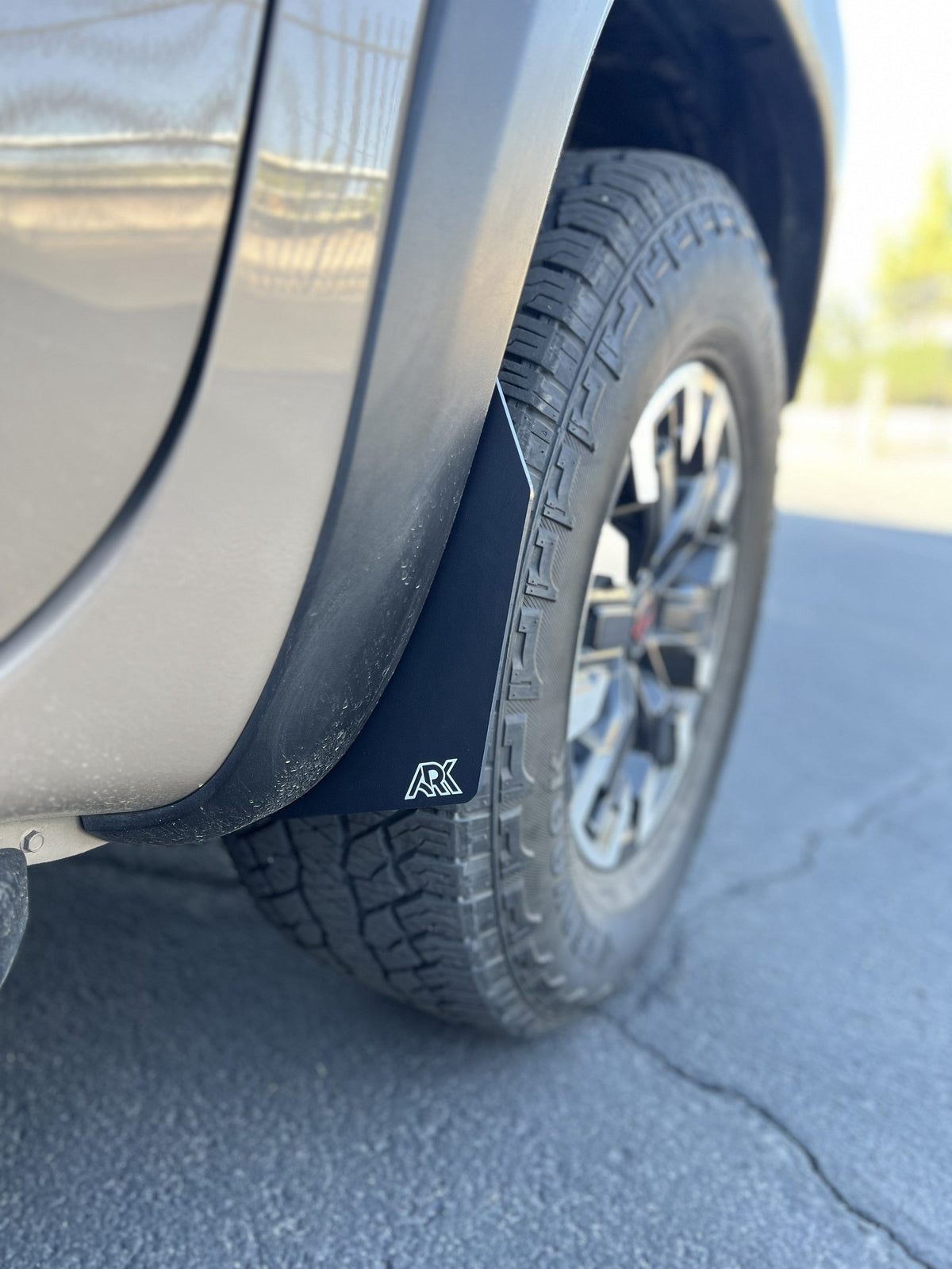 Ark Splash Guards Inner Wheel Well Guard Micros Front Only / White 2022-2026 Nissan Frontier Pro4X TriXpoly Micro Flares