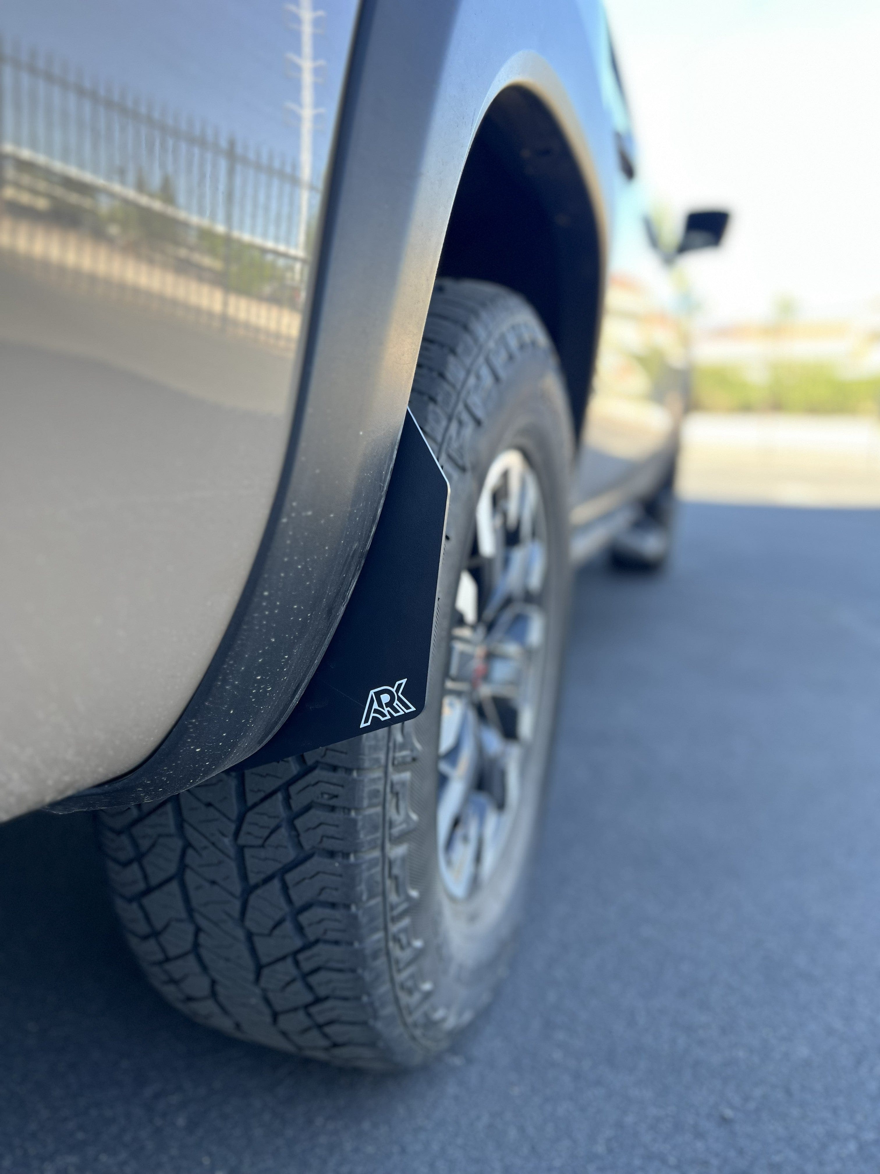 Ark Splash Guards Inner Wheel Well Guard Micros Rear Only / White 2022-2026 Nissan Frontier Pro4X TriXpoly Micro Flares
