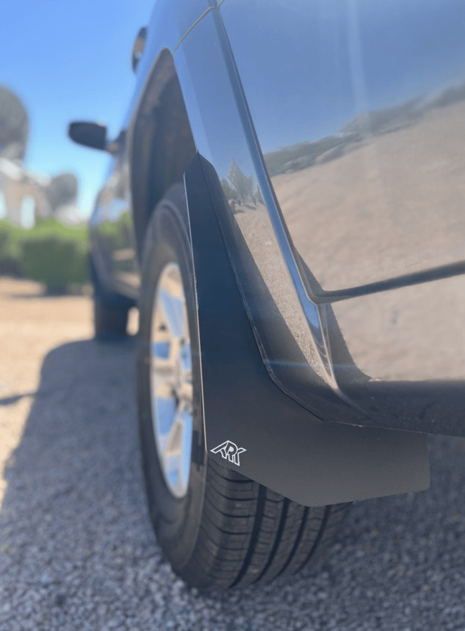 Ark Splash Guards Inner Wheel Well Guard Mid-Mudflaps Rear Only / White 2010-2024 Toyota 4Runner TriXPoly Mid-Mudflaps