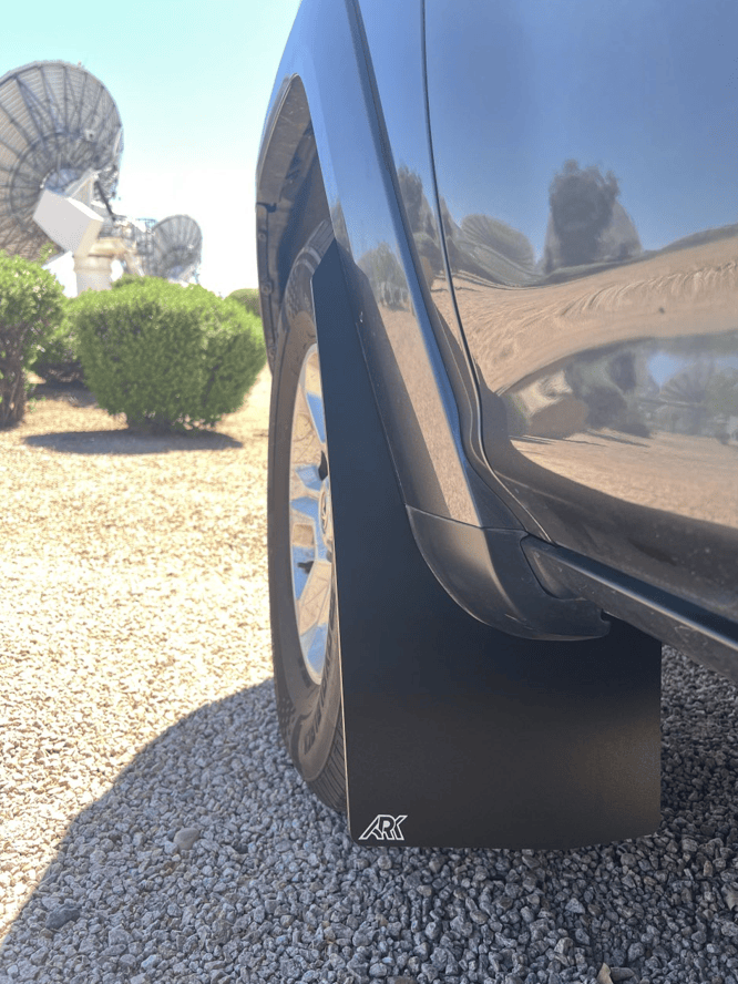 Ark Splash Guards Inner Wheel Well Guard Mudflaps Front Only / White 2010-2024 Toyota 4Runner TriXPoly Mudflaps