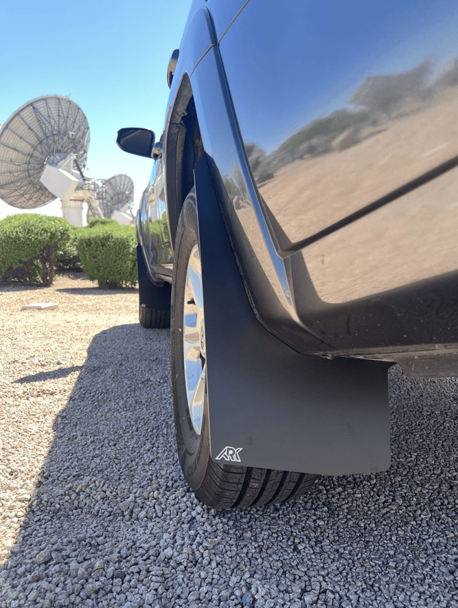 Ark Splash Guards Inner Wheel Well Guard Mudflaps Rear Only / White 2010-2024 Toyota 4Runner TriXPoly Mudflaps