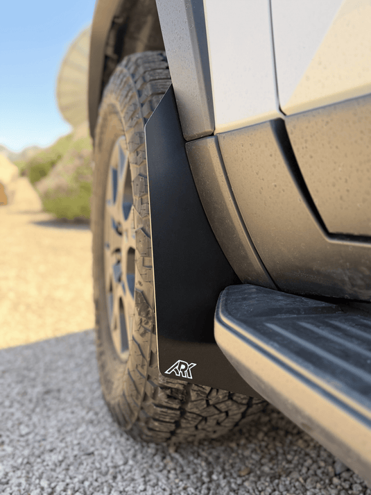Ark Splash Guards Mudflap Mid-Mud Flaps Front Only / White 2024-2026 Lexus GX550 Overtrail TriXpoly Mid-Mudflaps