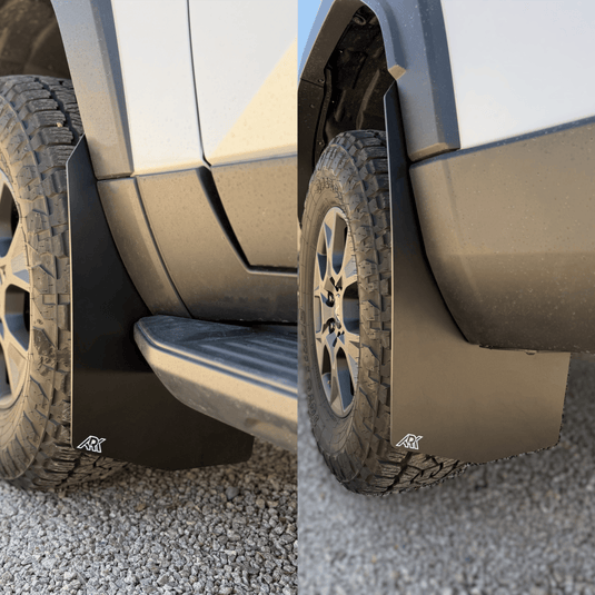 Ark Splash Guards Mudflap Mud Flaps Complete Set / White 2024-2026 Lexus GX550 Overtrail TriXpoly Mudflaps