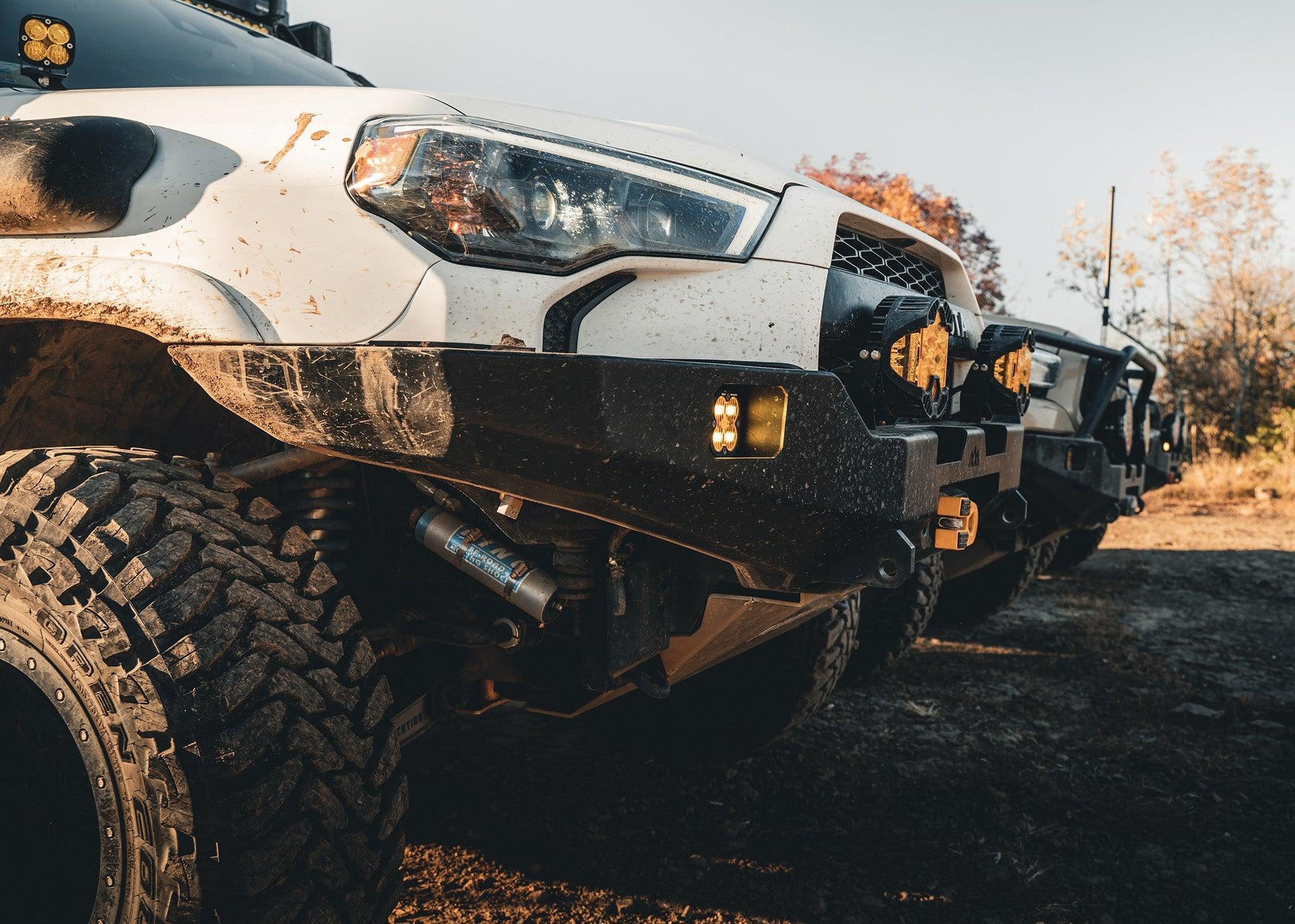 Backwoods Adventure Mods Armor Toyota 4Runner 5th Gen (2010-2024) Hi-Lite Overland Front Bumper [No Bull Bar]