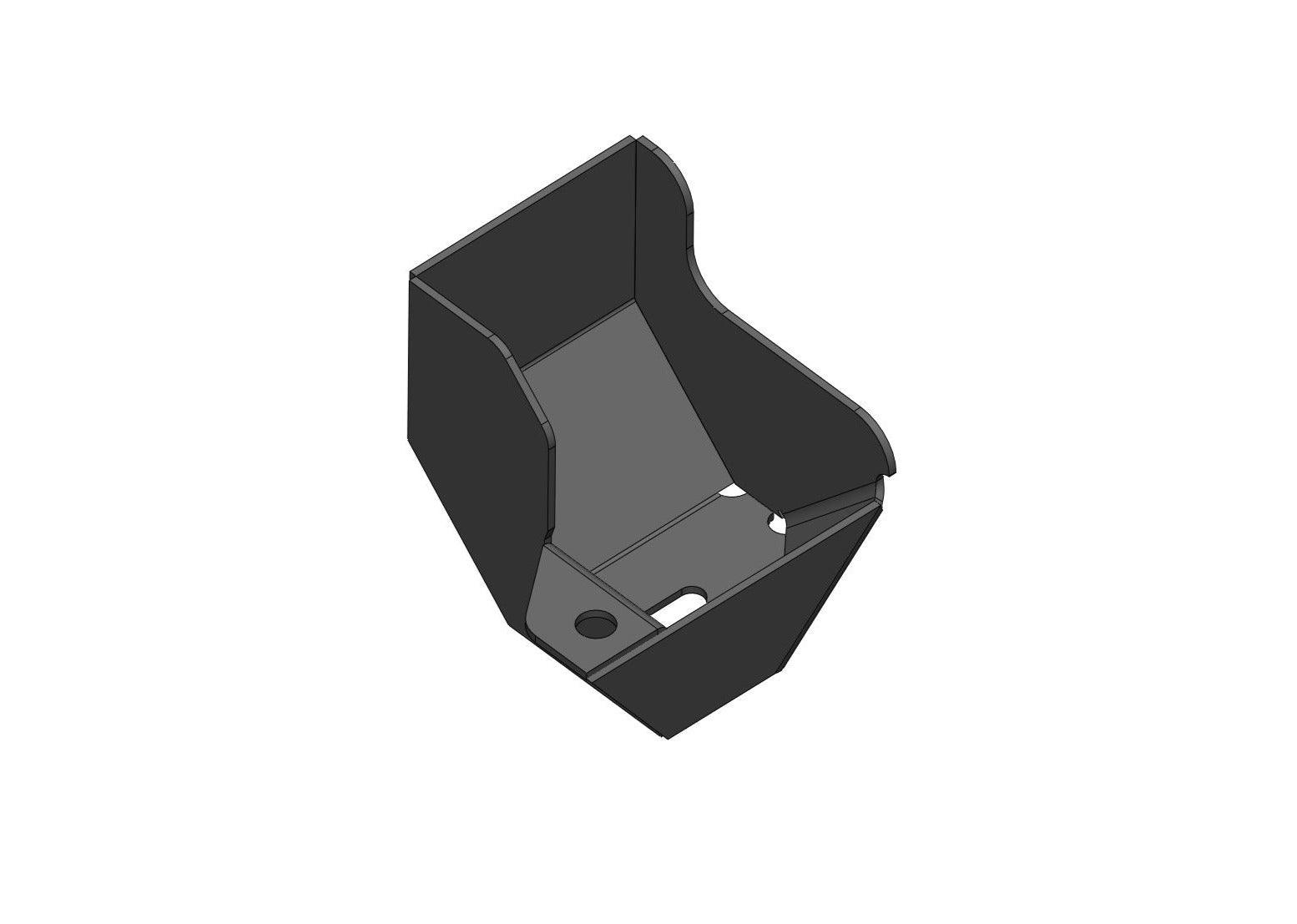 Backwoods Adventure Mods Armor Toyota 4Runner 5th Gen (2010-2024) Windshield Fluid Reservoir Guard Skid