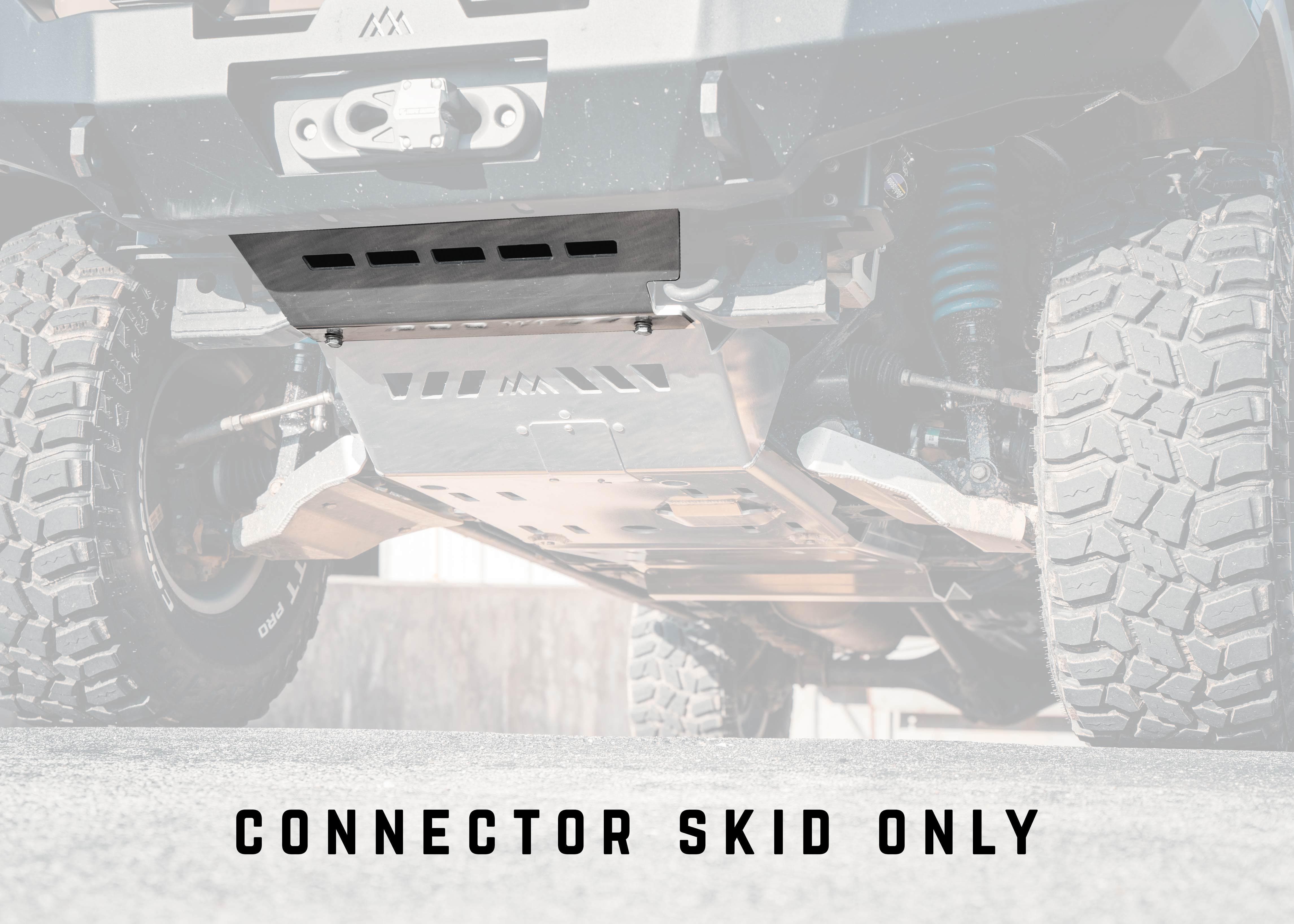 Backwoods Adventure Mods Armor Toyota Tacoma (2005-2023) Aluminum Connector Skid Plate