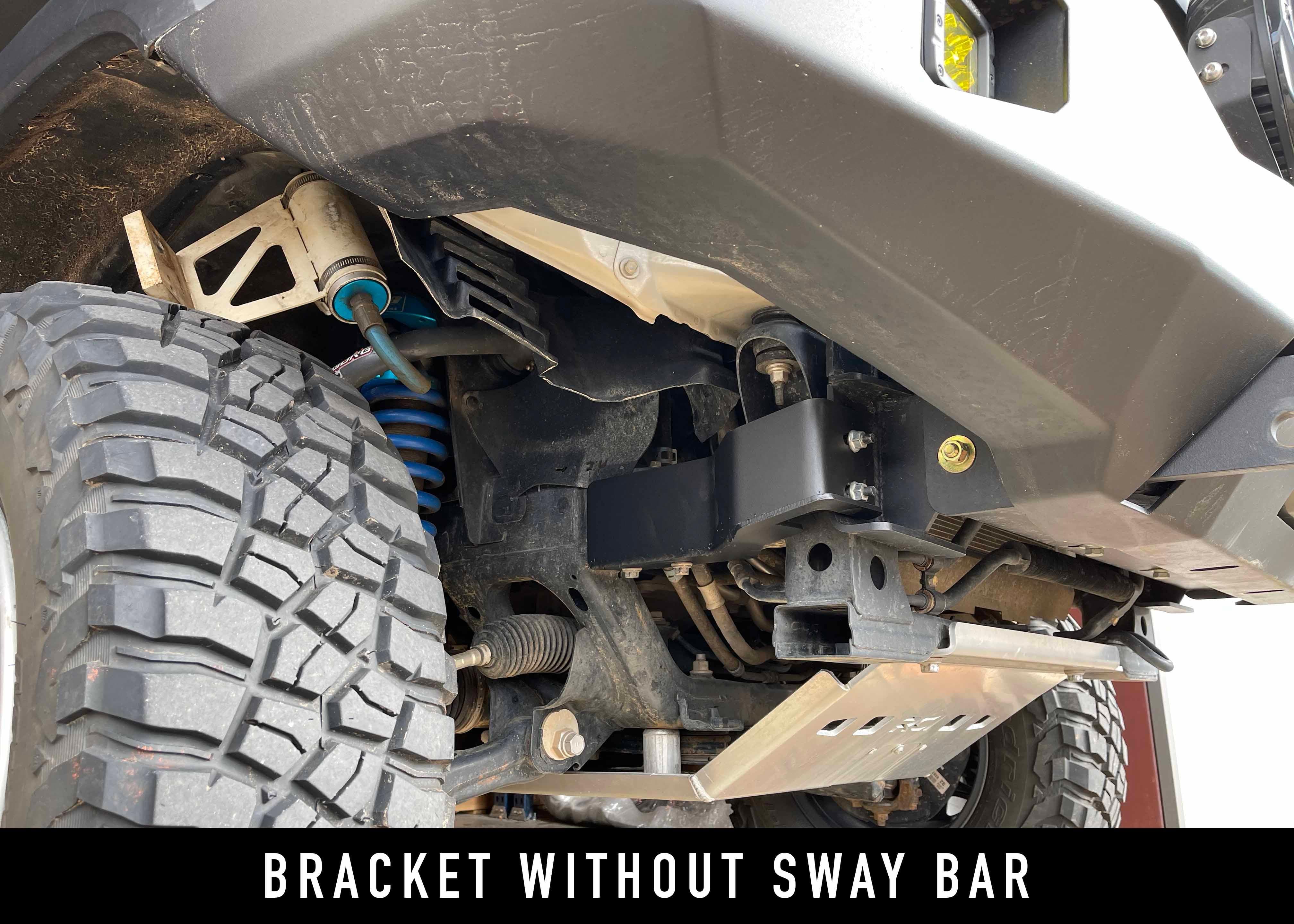 Backwoods Adventure Mods Armor Toyota Tacoma 3rd Gen (2016-2023) Front Bumper Support Brackets