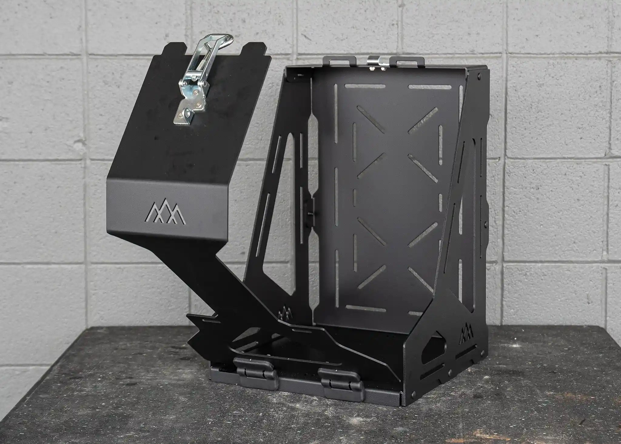 Backwoods Adventure Mods Bed Rack Accessory Brackets Jerry's Can Holder - Dual Universal Jerry Can Carrier