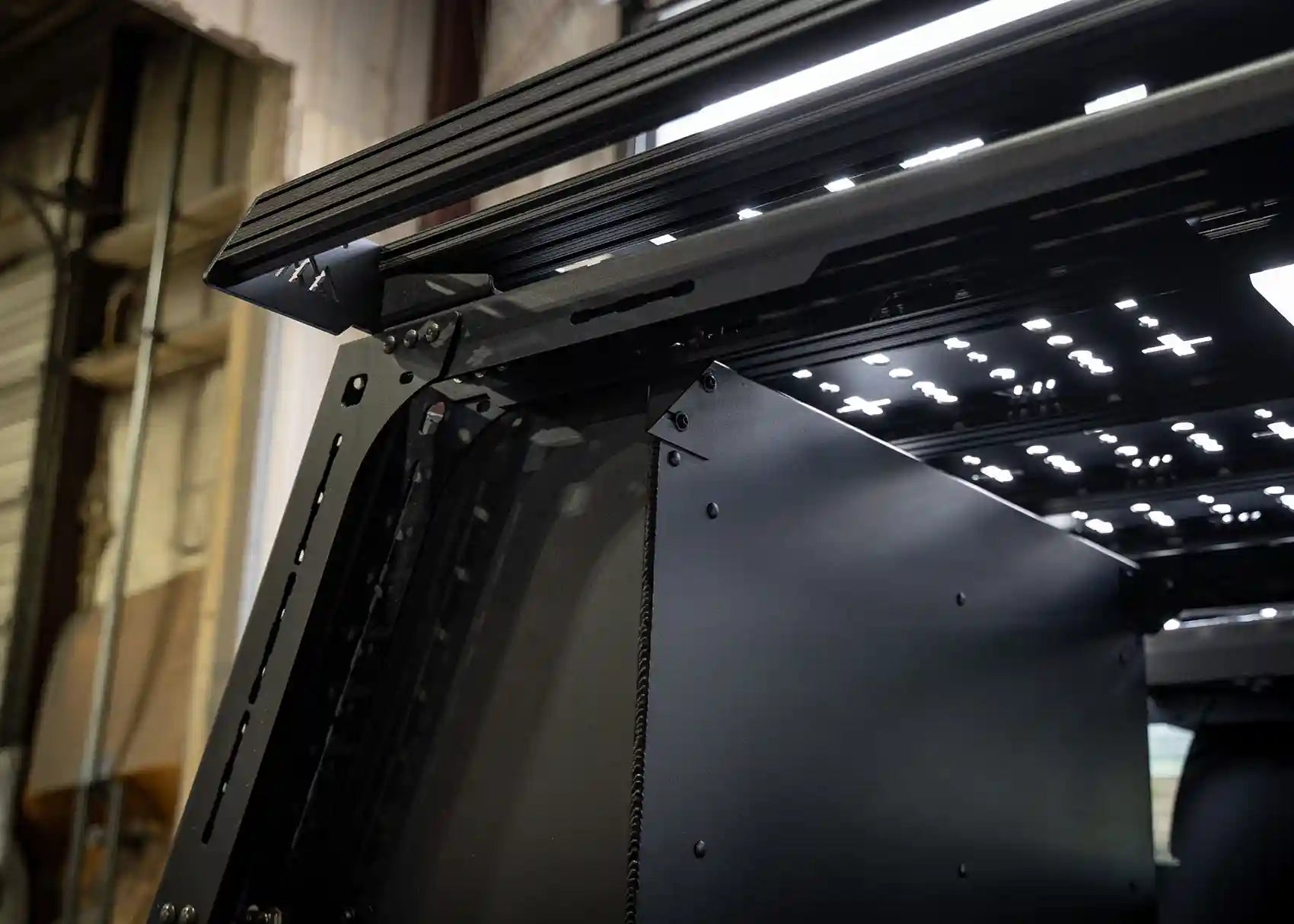 Backwoods Adventure Mods Bed Rack Accessory Brackets Overland Bed Rack Storage Box - Toyota Tacoma