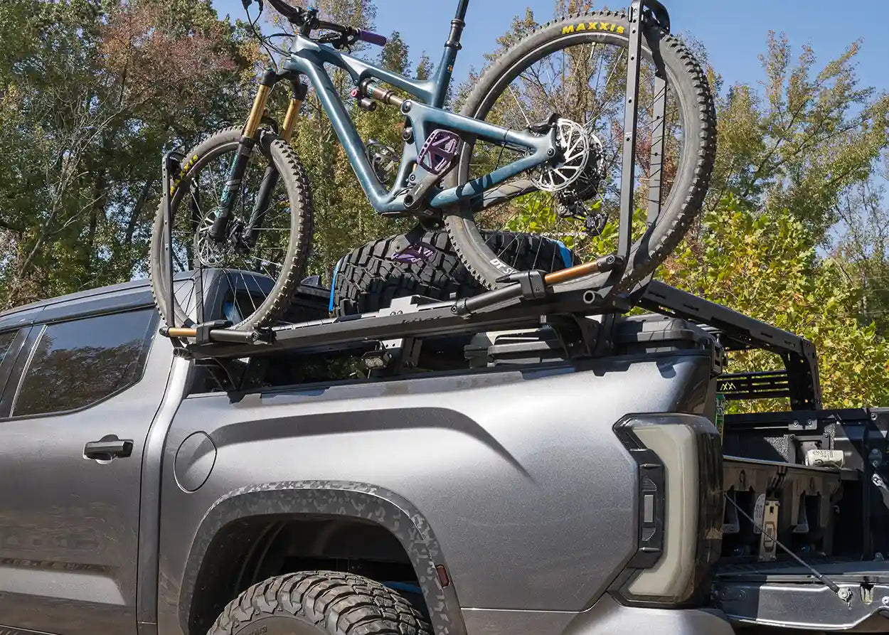 Backwoods Adventure Mods Bed Rack Accessory Brackets Universal Bike Tray Mounts for Bed Racks
