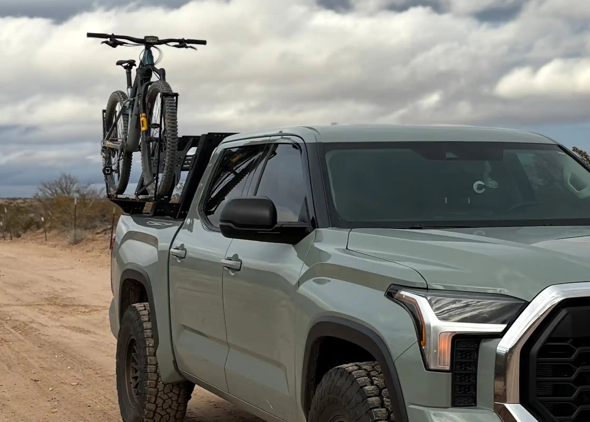 Backwoods Adventure Mods Bed Rack Accessory Brackets Universal Bike Tray Mounts for Bed Racks