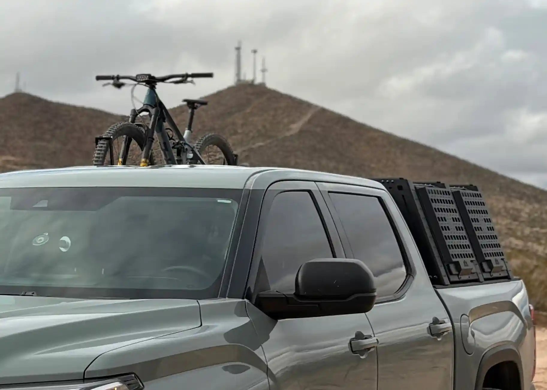 Backwoods Adventure Mods Bed Rack Accessory Brackets Universal Bike Tray Mounts for Bed Racks