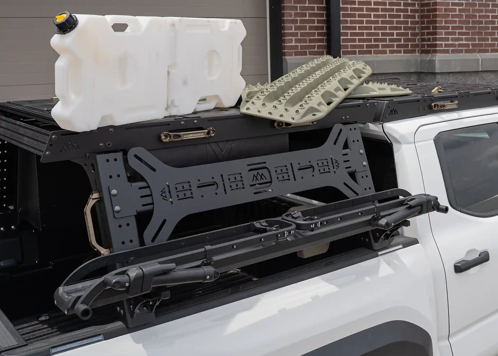 Backwoods Adventure Mods Bed Rack Accessory Brackets Universal Dogbone Aluminum Traction Board Mount