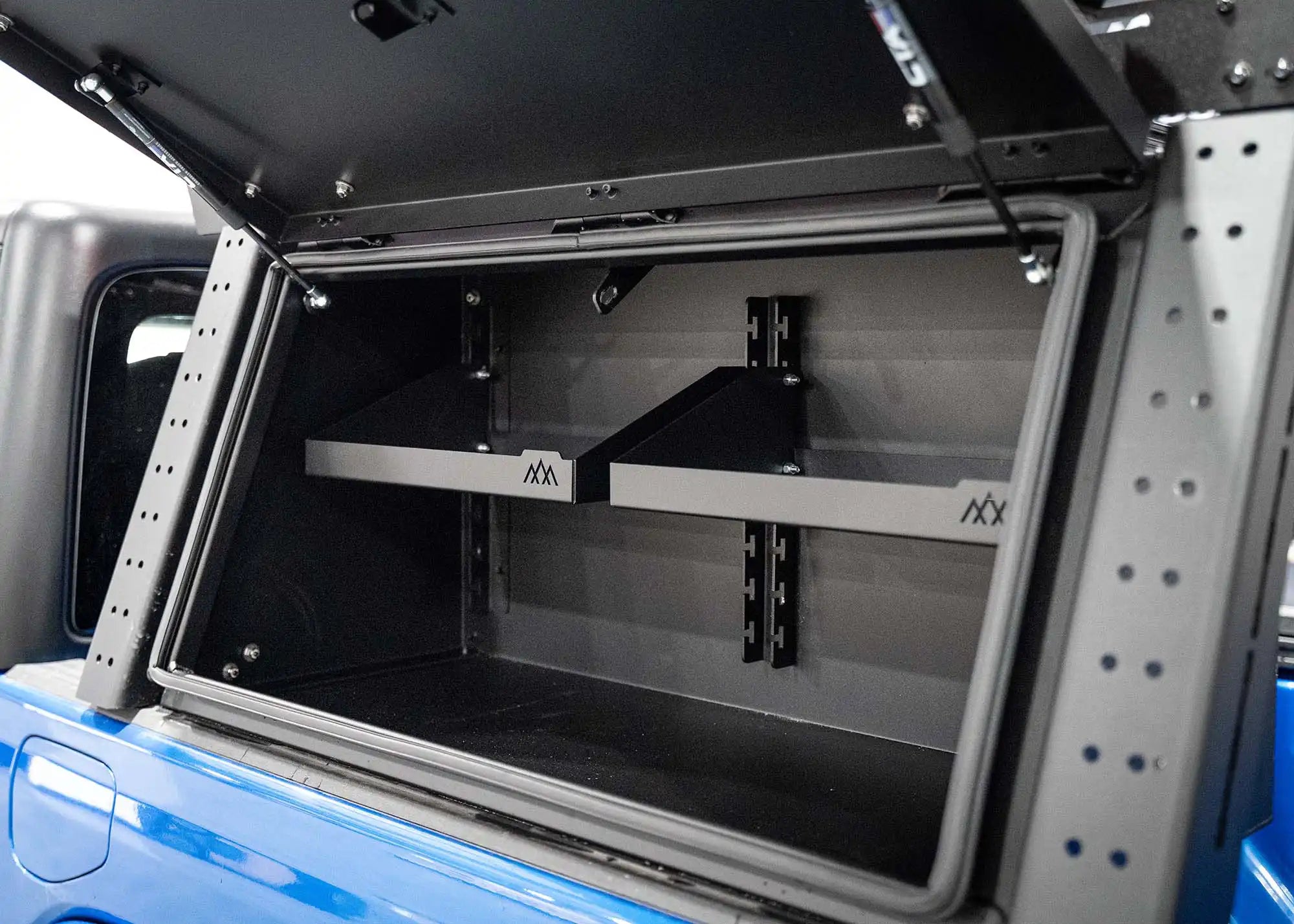 Backwoods Adventure Mods Bed Rack Overland Bed Rack Storage Box - Jeep Gladiator
