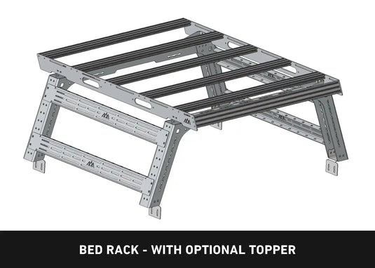 Backwoods Adventure Mods Bed Rack Toyota Tacoma Bed Rack - DRIFTR Topper (Add-on)