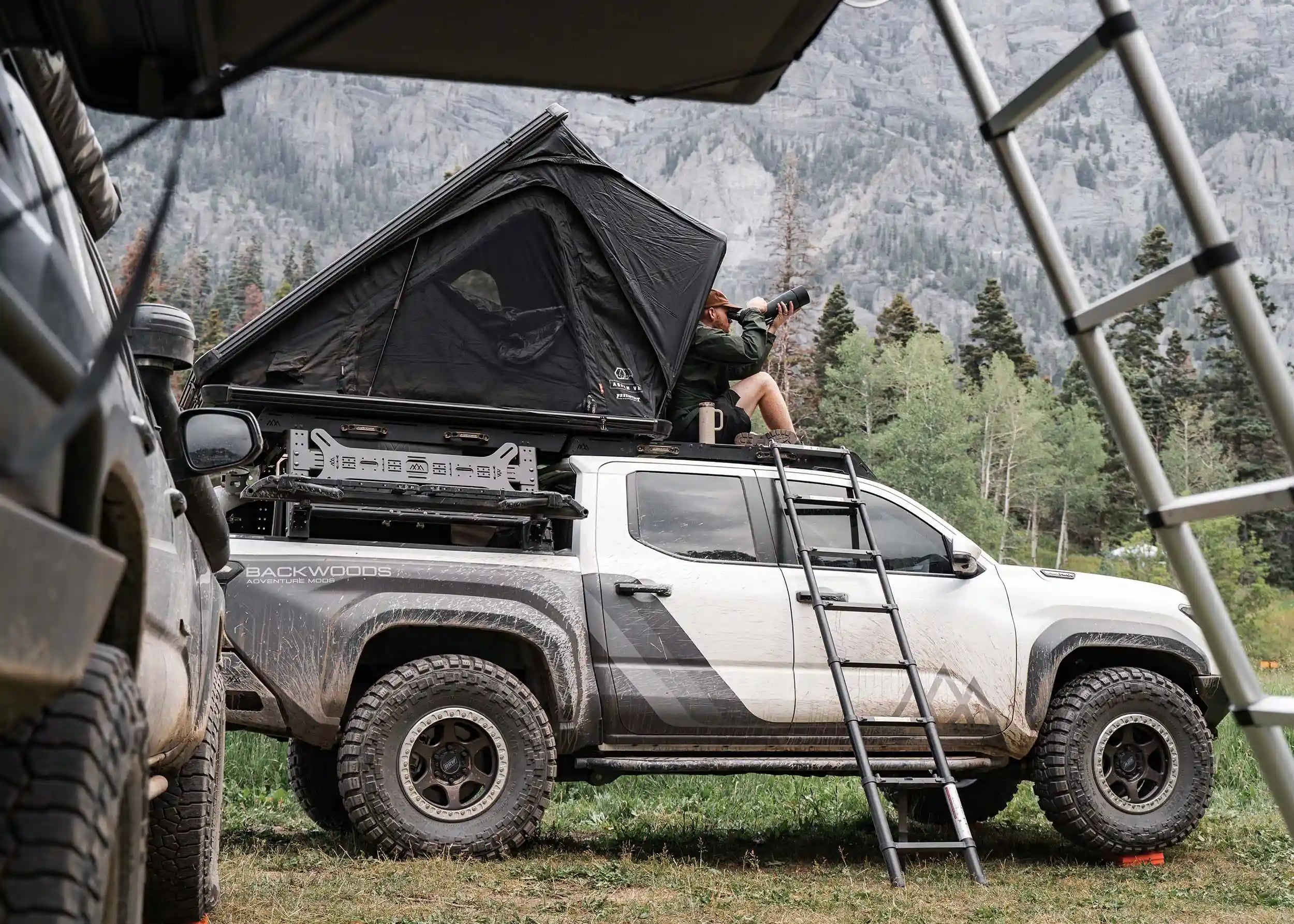 Backwoods Adventure Mods Bed Rack Toyota Tacoma Overland Bed Rack (2005-2026)