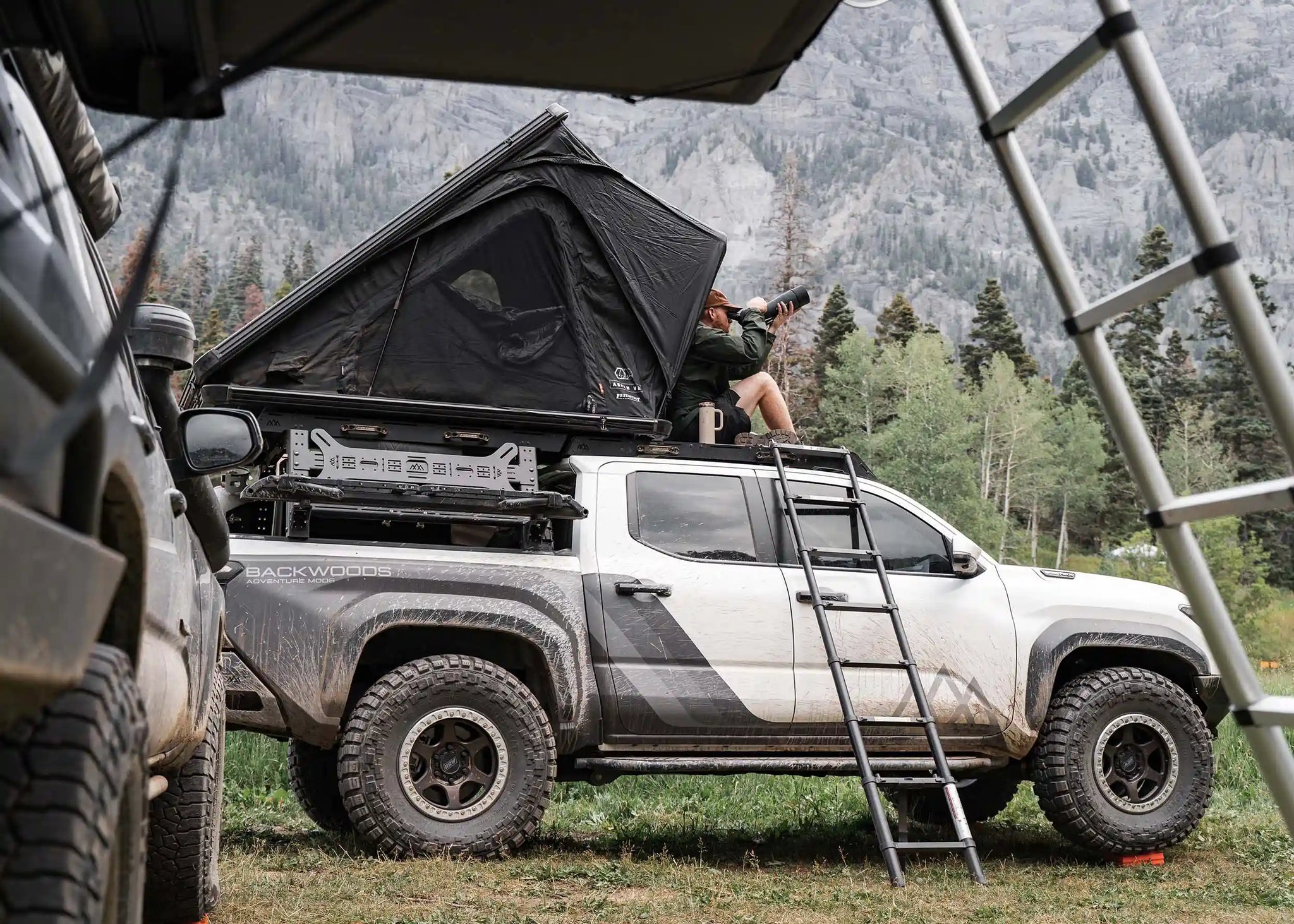 Backwoods Adventure Mods Bed Rack Toyota Tacoma Overland Bed Rack (2005-2026)