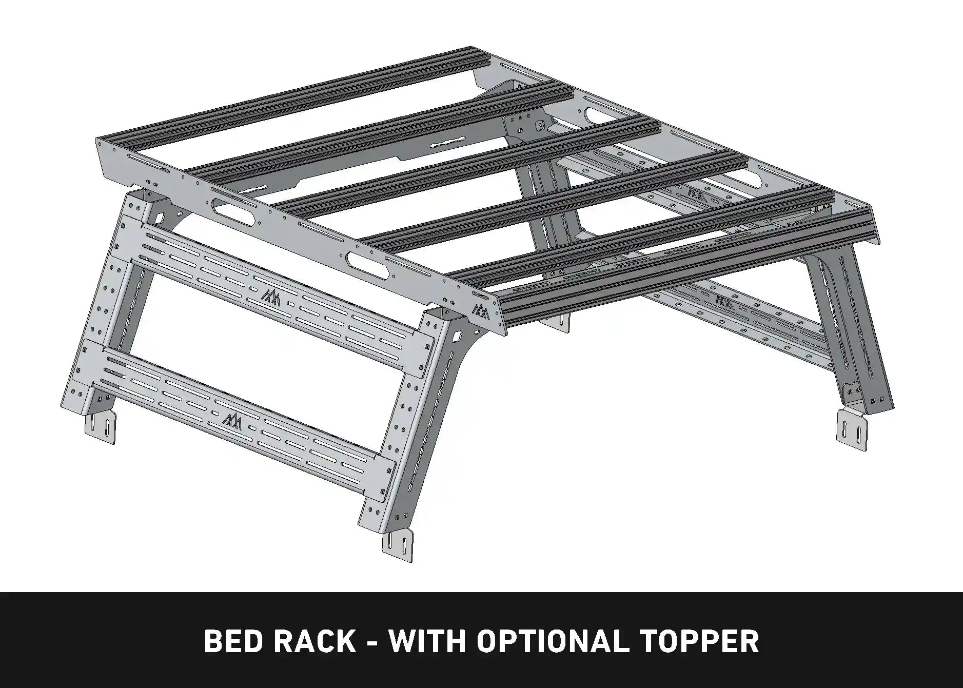 Backwoods Adventure Mods Bed Rack Toyota Tacoma Overland Bed Rack (2005-2026)