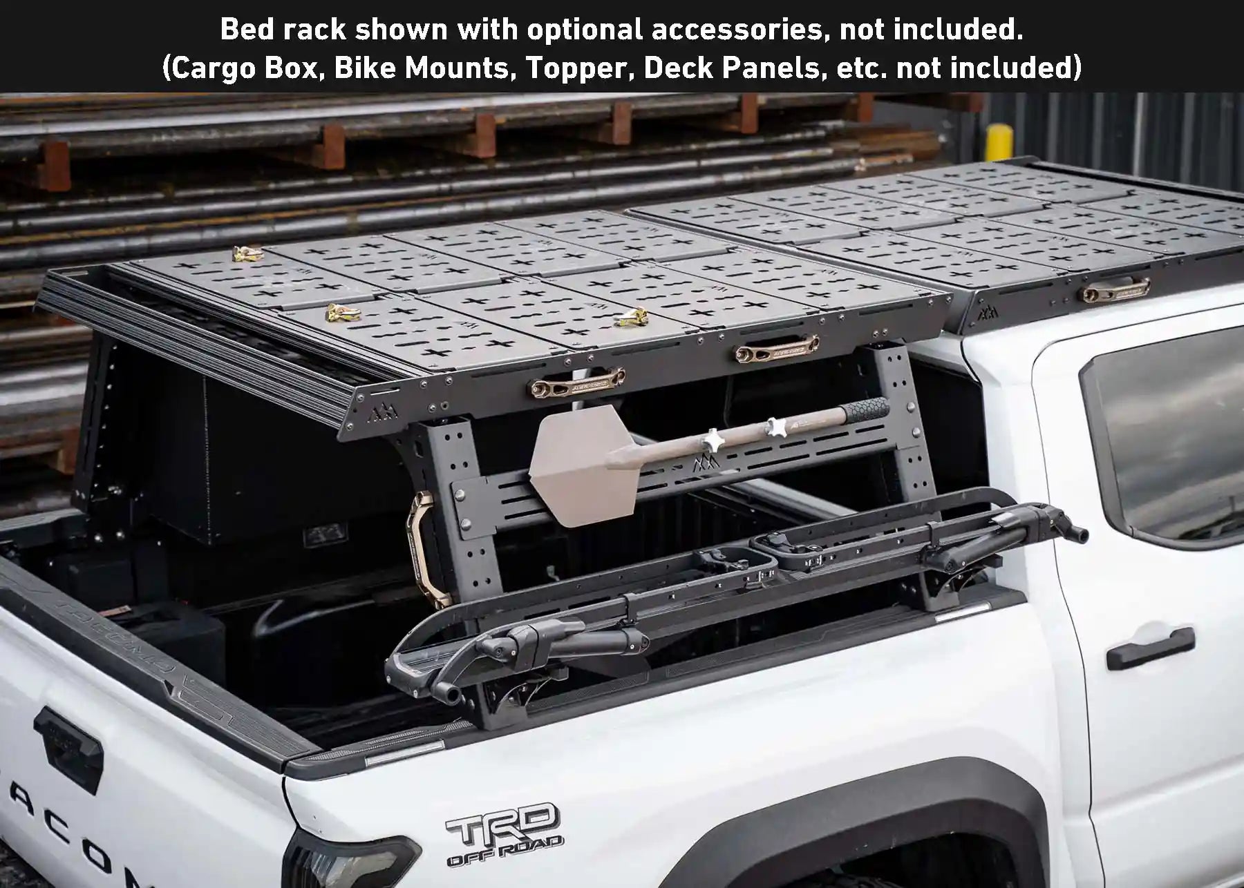 Backwoods Adventure Mods Bed Rack Toyota Tacoma Overland Bed Rack (2005-2026)