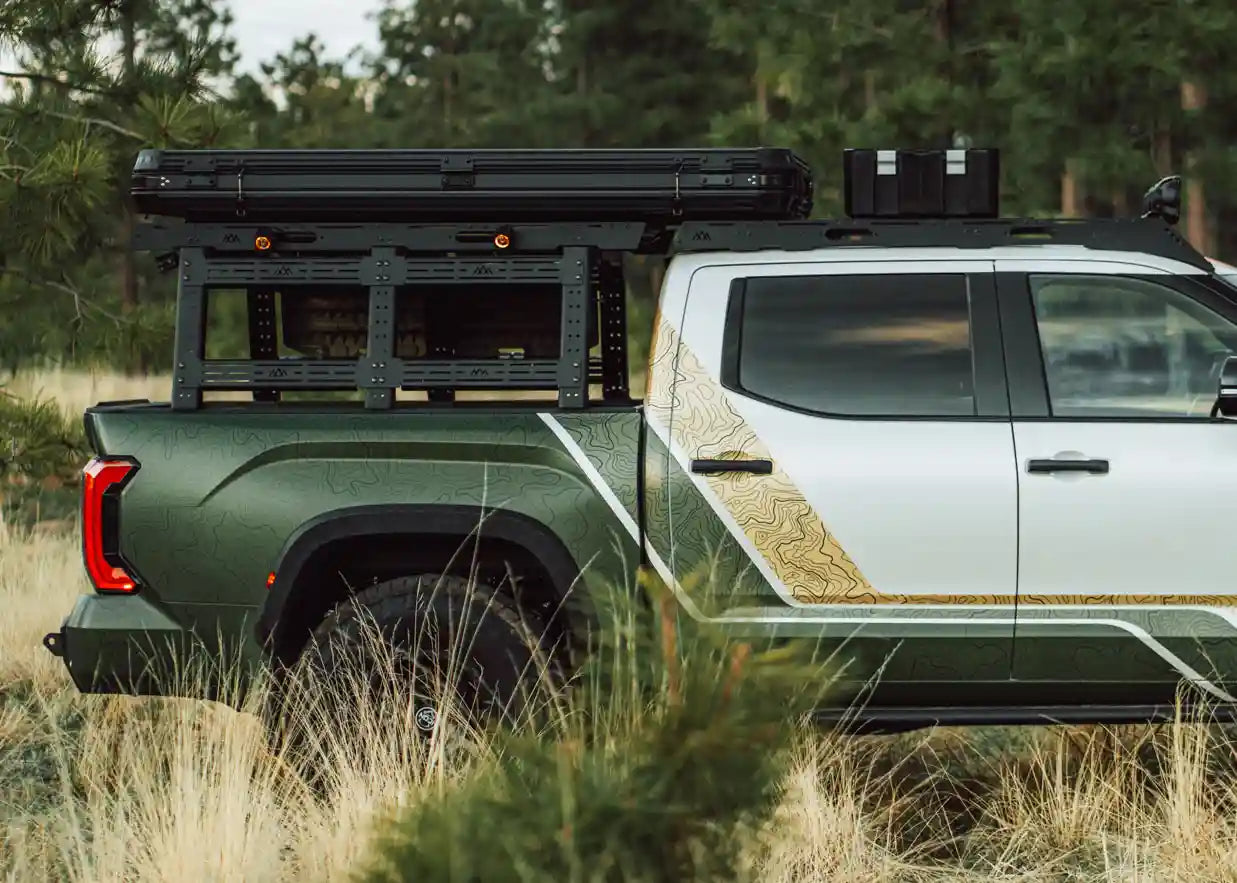 Backwoods Adventure Mods Bed Rack Toyota Tundra Bed Rack - DRIFTR Topper (Add-on)
