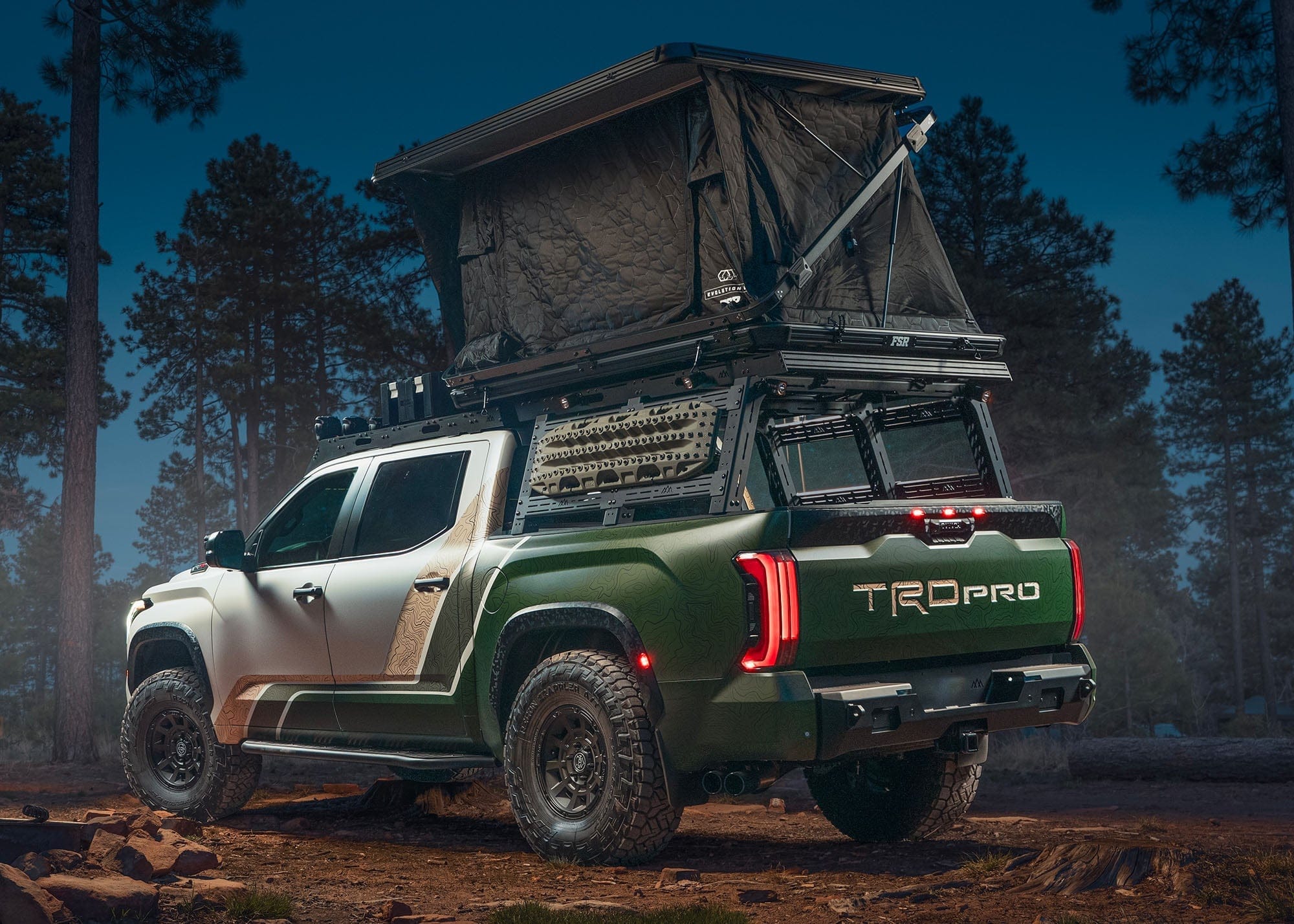 Backwoods Adventure Mods Bed Rack Toyota Tundra Bed Rack - Full Height