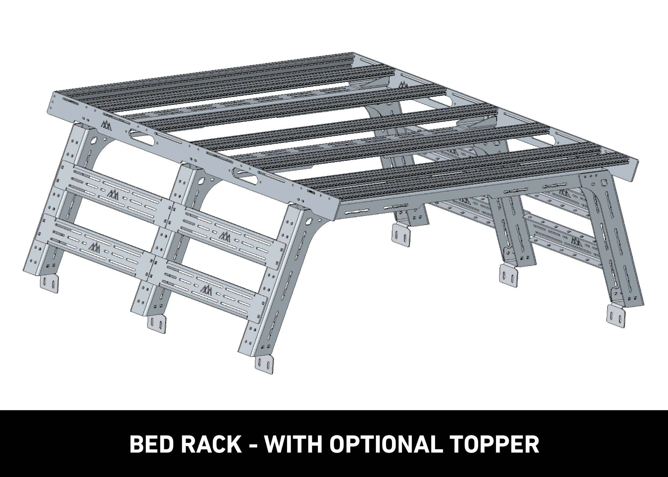 Backwoods Adventure Mods Bed Rack Toyota Tundra Bed Rack - Full Height