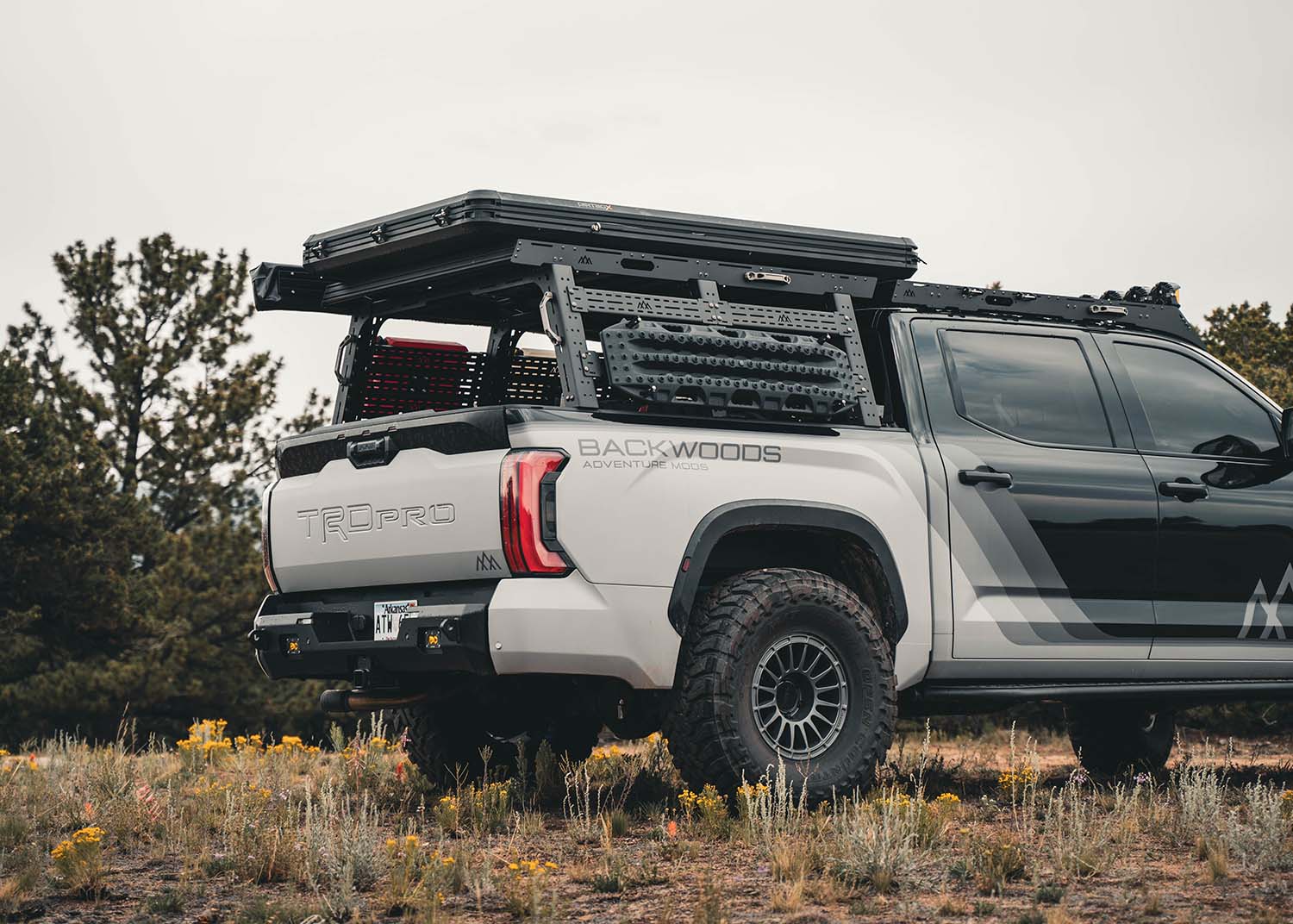Backwoods Adventure Mods Bed Rack Toyota Tundra Bed Rack - Full Height