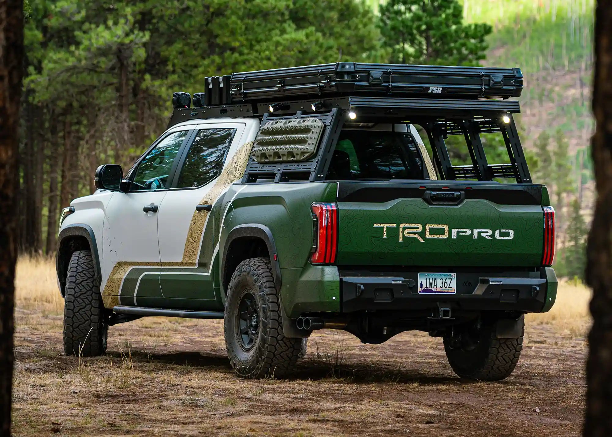 Backwoods Adventure Mods Bed Rack Toyota Tundra Bed Rack - Full Height