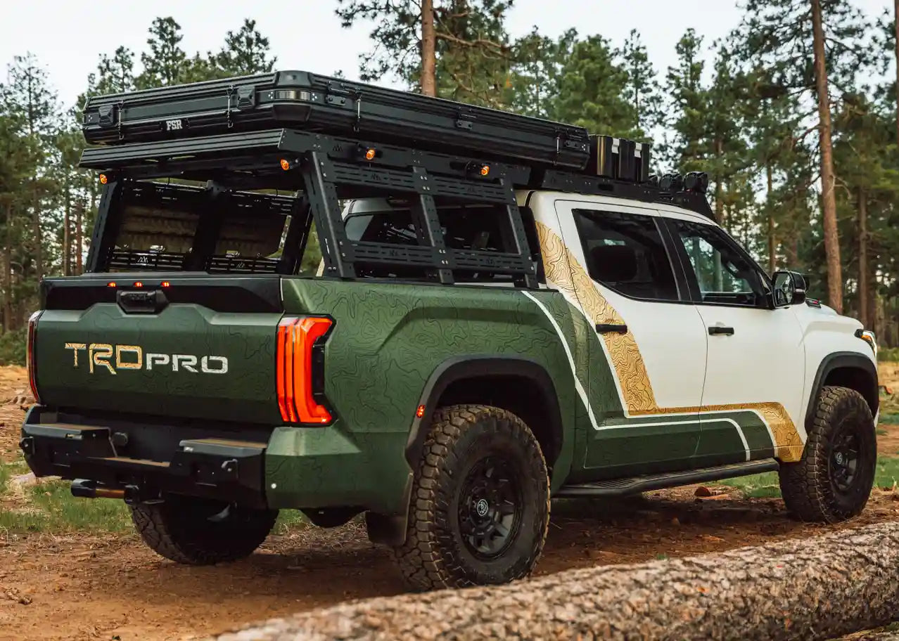 Backwoods Adventure Mods Bed Rack Toyota Tundra Bed Rack - Full Height