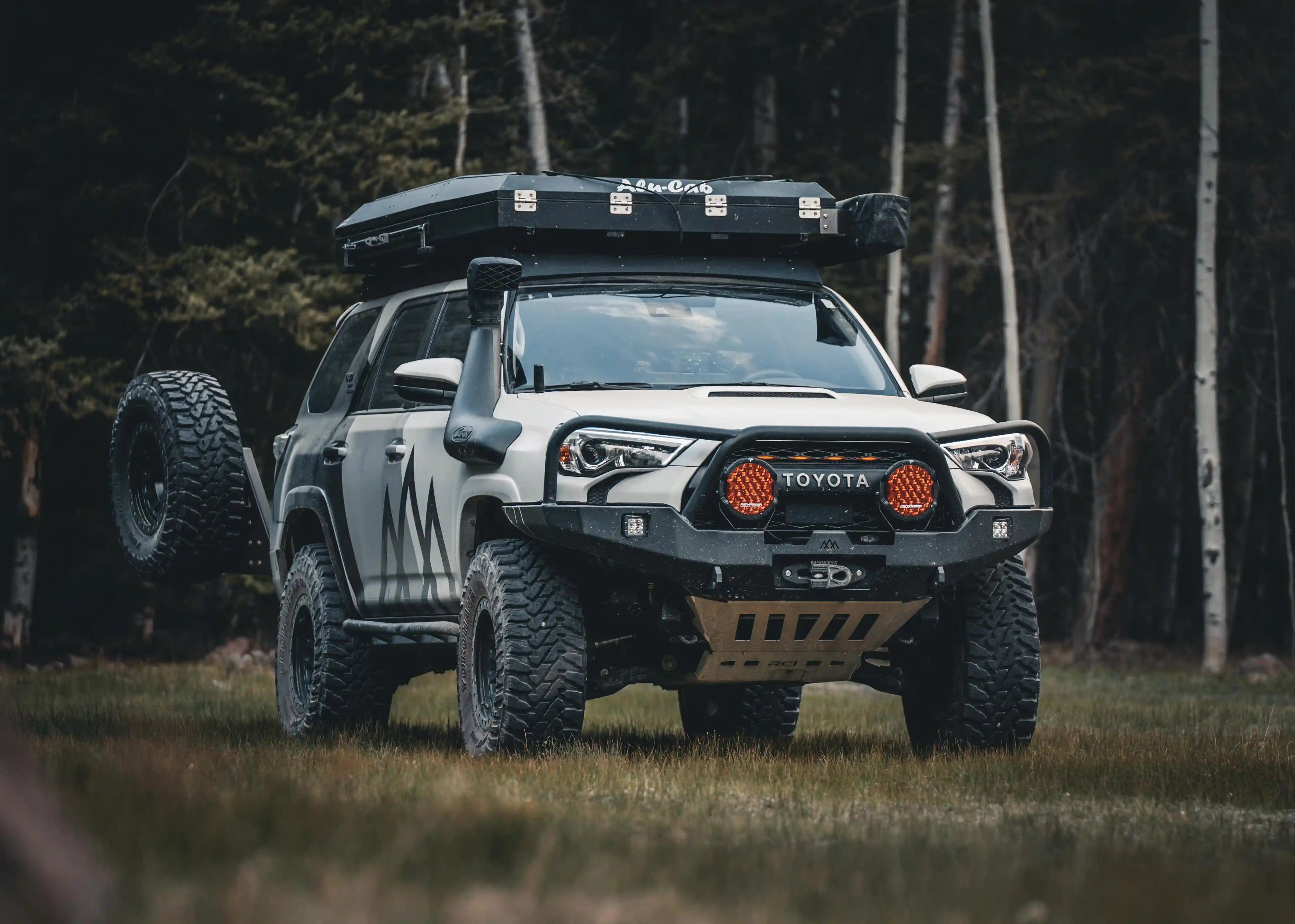 Backwoods Adventure Mods Front Bumper Hi-Lite Overland Toyota 4Runner Front Bumper 5th Gen (2010-2024) [Bull Bar]