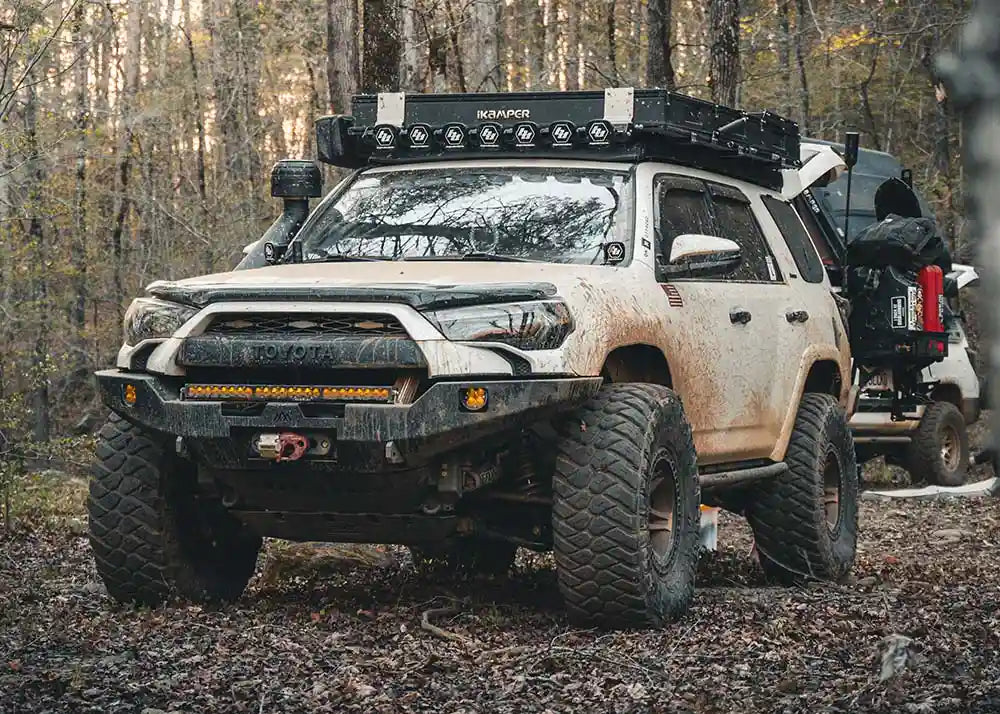 Backwoods Adventure Mods Front Bumper Hi-Lite Overland Toyota 4Runner Front Bumper 5th Gen (2010-2024) [No Bull Bar]