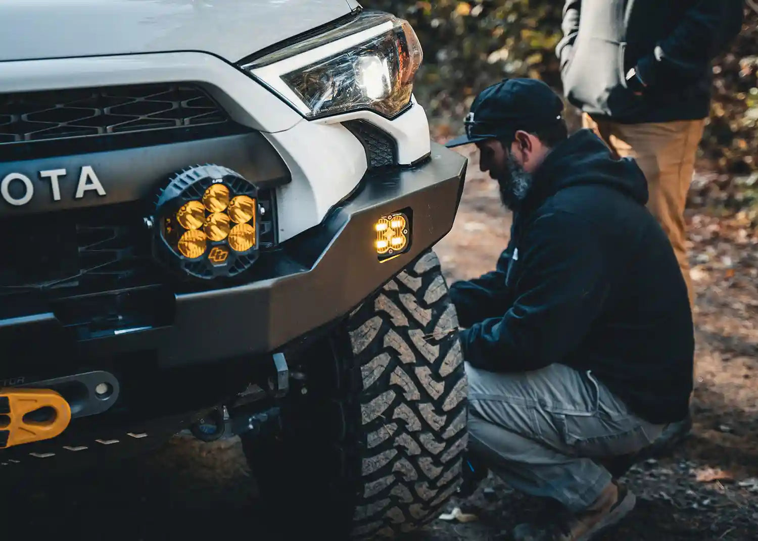 Backwoods Adventure Mods Front Bumper Hi-Lite Overland Toyota 4Runner Front Bumper 5th Gen (2010-2024) [No Bull Bar]