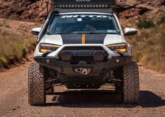 Backwoods Adventure Mods Front Bumper Hi-Lite Overland Toyota 4Runner Front Bumper 5th Gen (2010-2024) [No Bull Bar]
