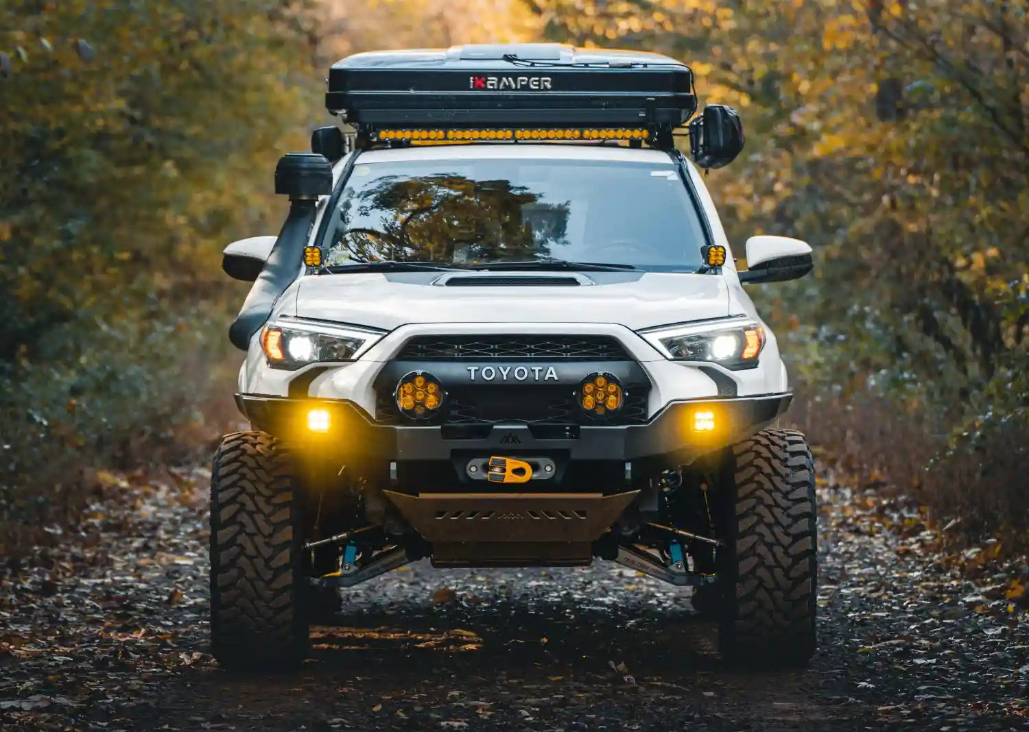 Backwoods Adventure Mods Front Bumper Hi-Lite Overland Toyota 4Runner Front Bumper 5th Gen (2010-2024) [No Bull Bar]