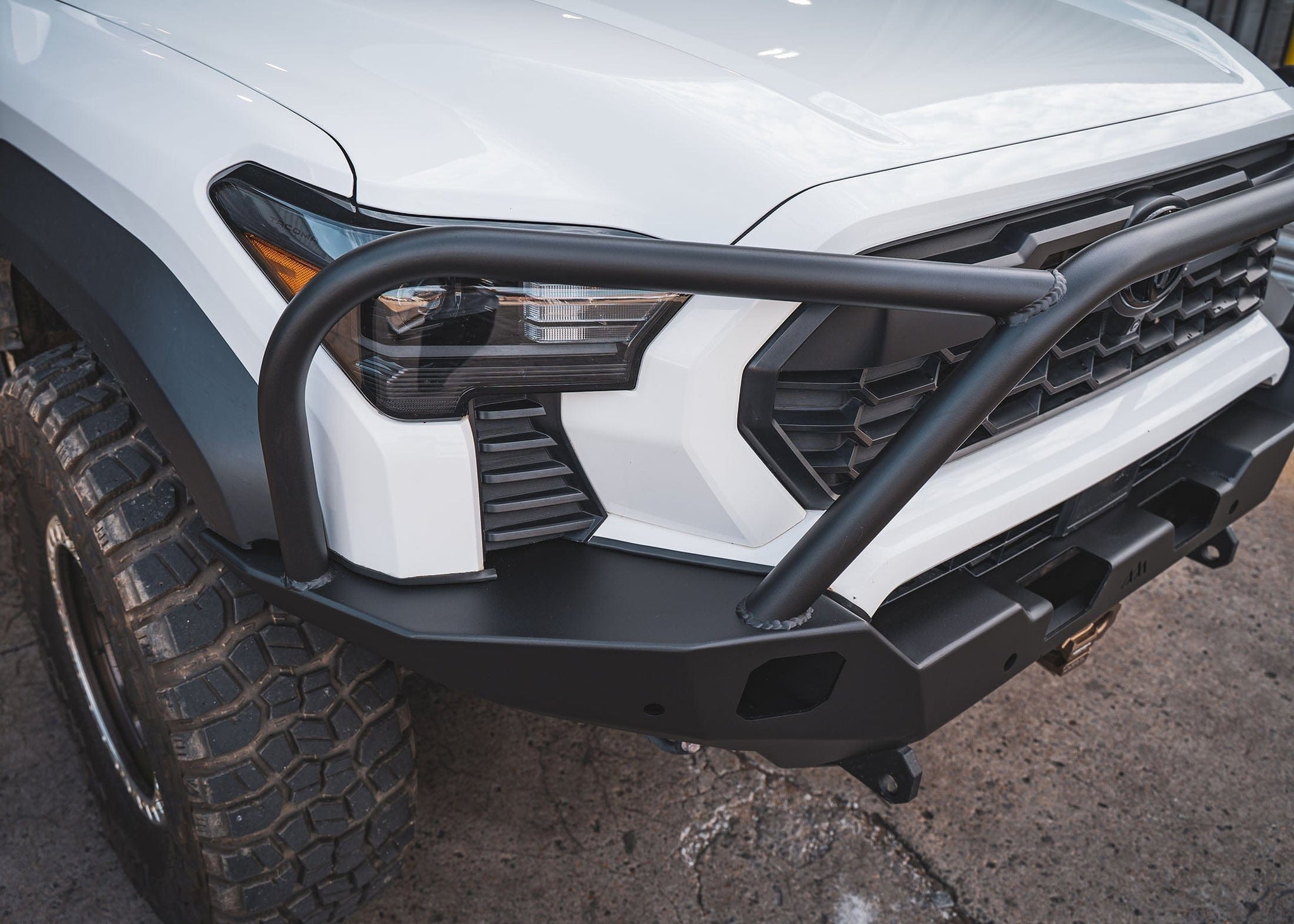Backwoods Adventure Mods Front Bumper Hi-Lite Overland Toyota Tacoma Front Bumper 4th Gen (2024-2025) [Bull Bar]