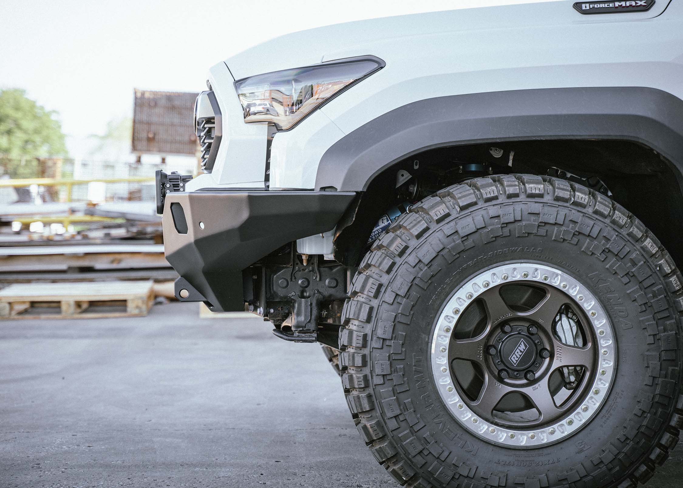 Backwoods Adventure Mods Front Bumper Hi-Lite Overland Toyota Tacoma Front Bumper 4th Gen (2024-2025) [No Bull Bar]