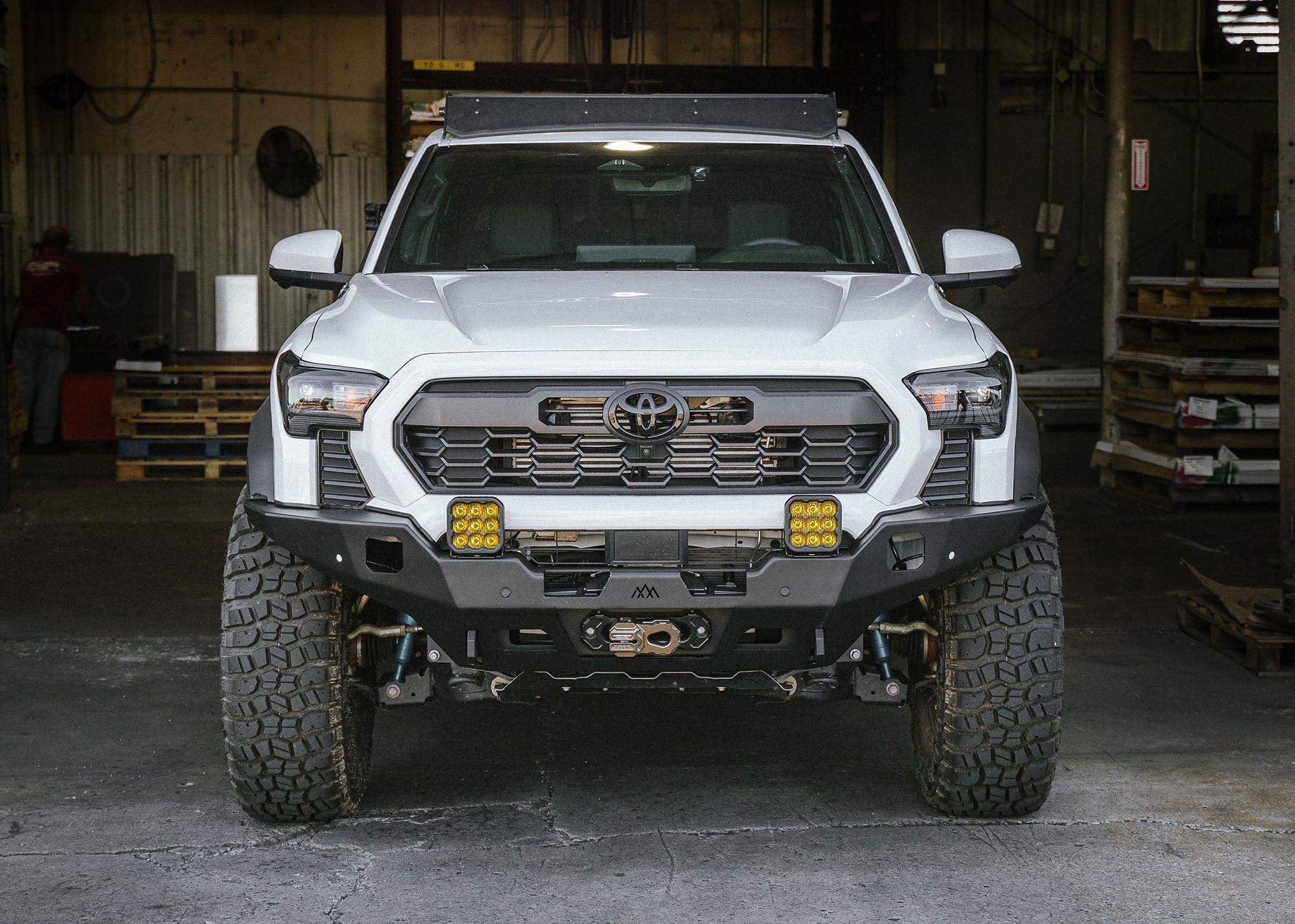 Backwoods Adventure Mods Front Bumper Hi-Lite Overland Toyota Tacoma Front Bumper 4th Gen (2024-2025) [No Bull Bar]