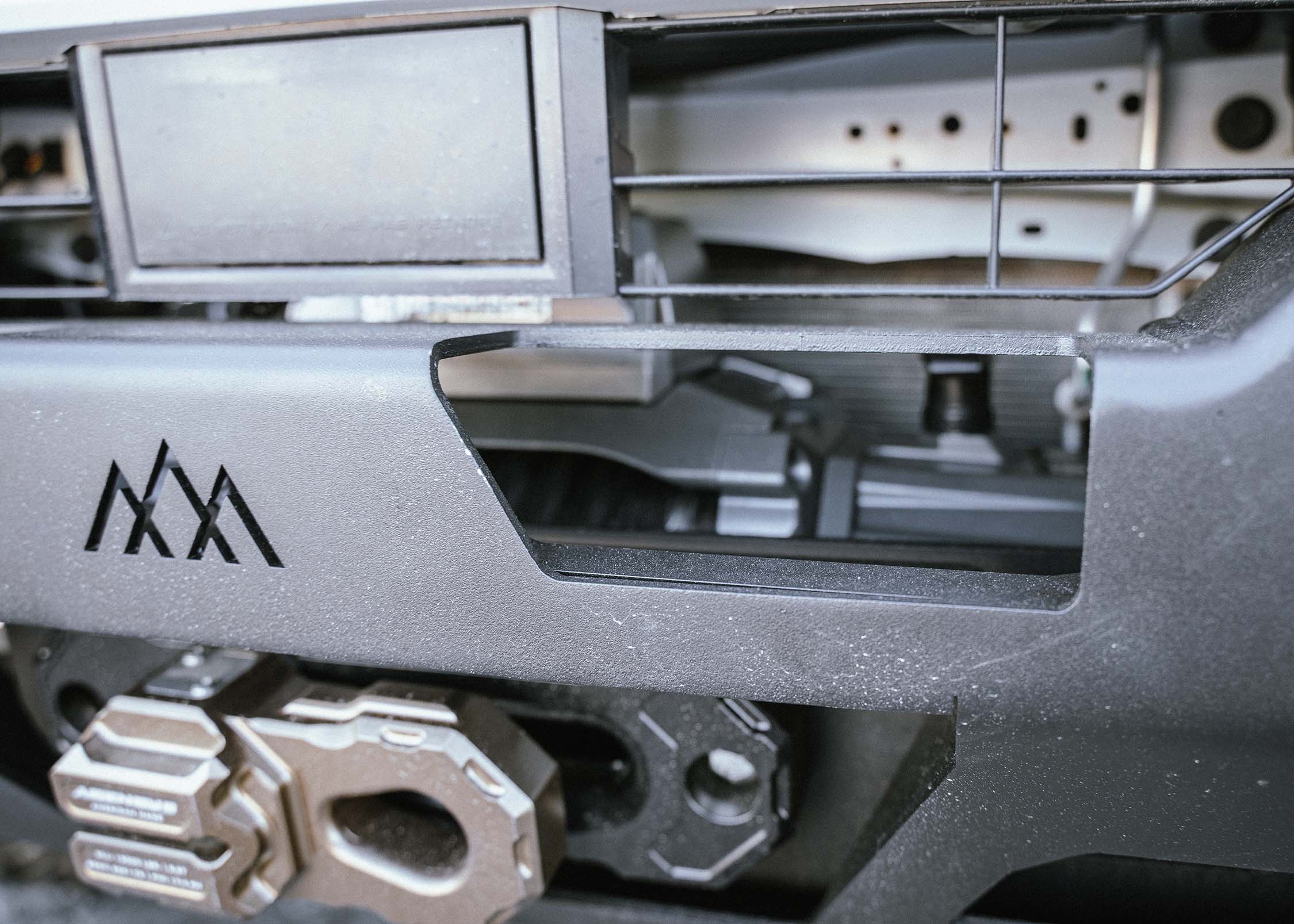 Backwoods Adventure Mods Front Bumper Hi-Lite Overland Toyota Tacoma Front Bumper 4th Gen (2024-2025) [No Bull Bar]