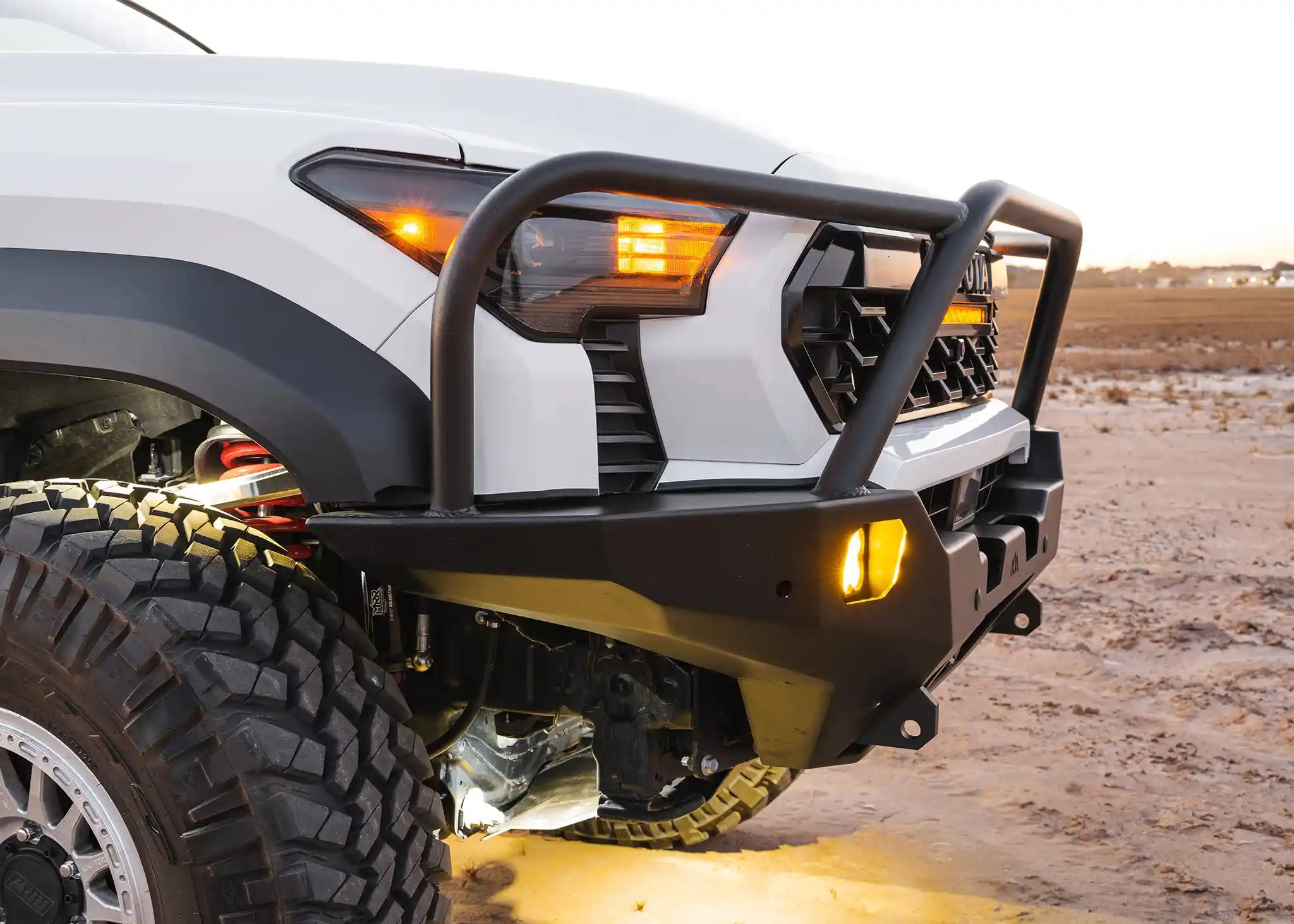 Backwoods Adventure Mods Front Bumper Hi-Lite Overland Toyota Tacoma Front Bumper 4th Gen (2024-2026) [Bull Bar]