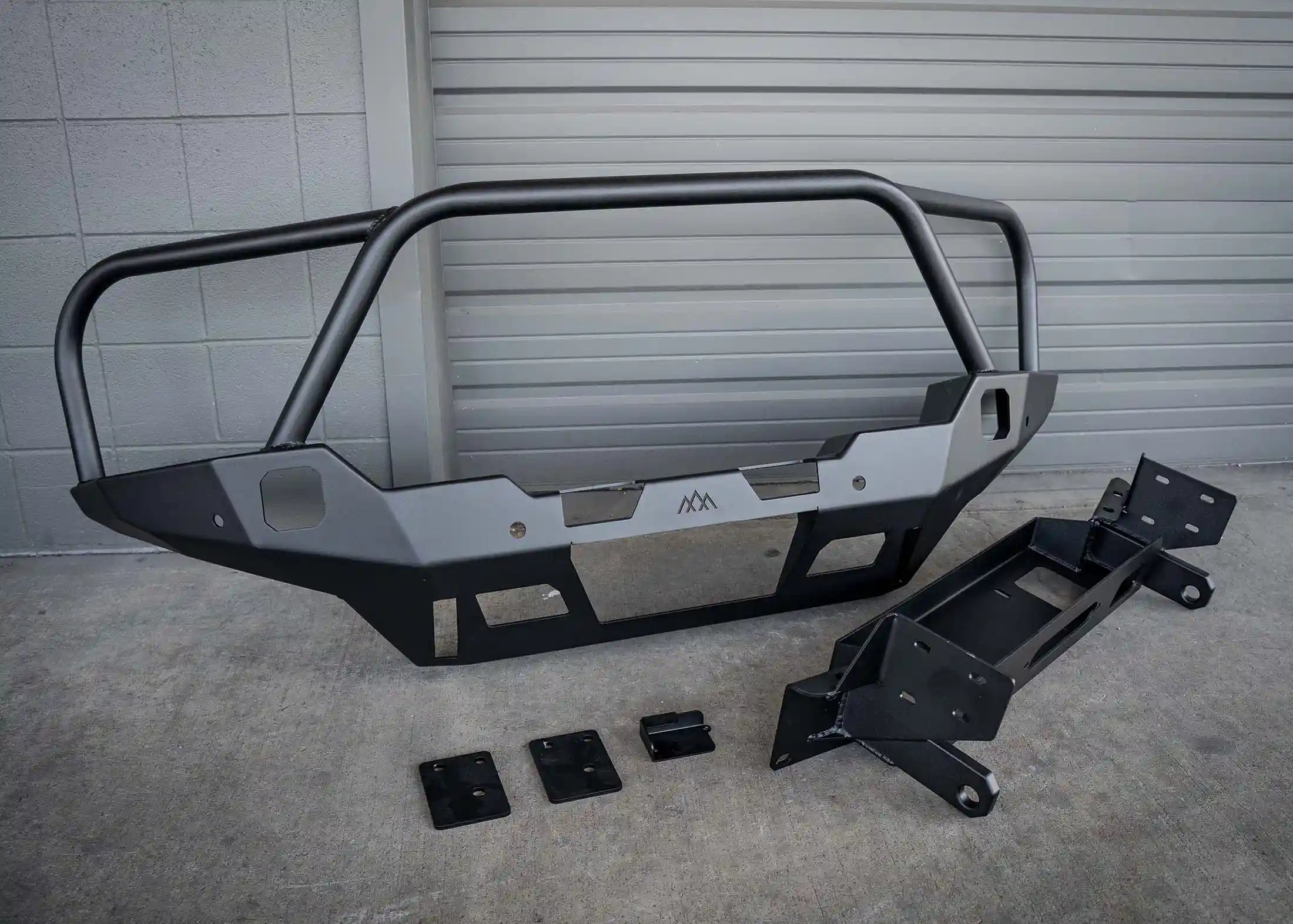 Backwoods Adventure Mods Front Bumper Hi-Lite Overland Toyota Tacoma Front Bumper 4th Gen (2024-2026) [Bull Bar]