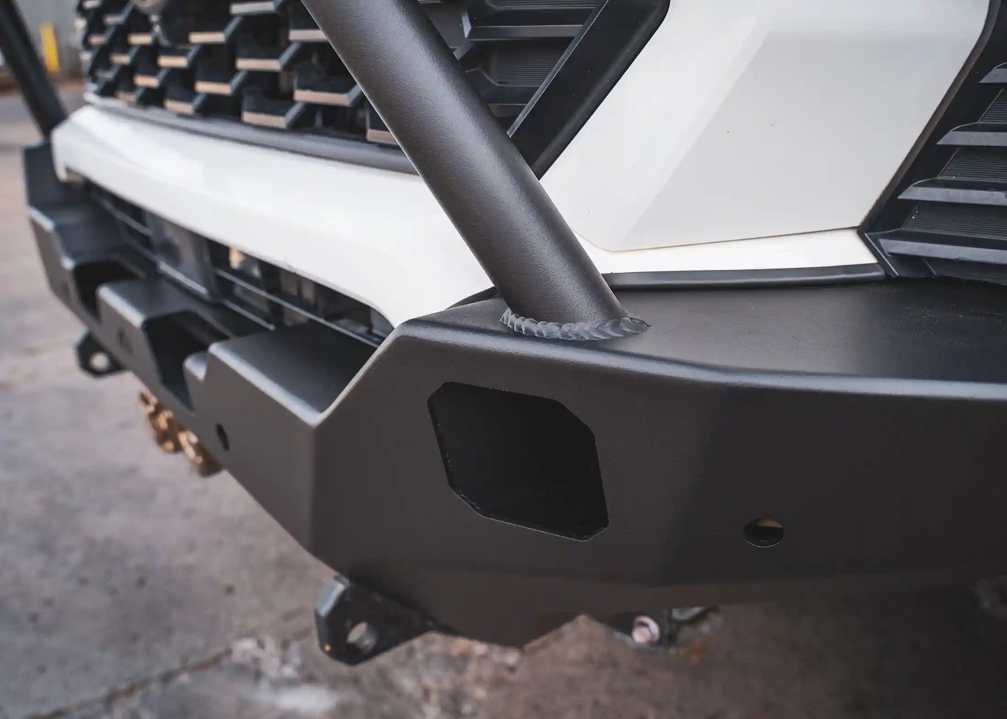 Backwoods Adventure Mods Front Bumper Hi-Lite Overland Toyota Tacoma Front Bumper 4th Gen (2024-2026) [Bull Bar]