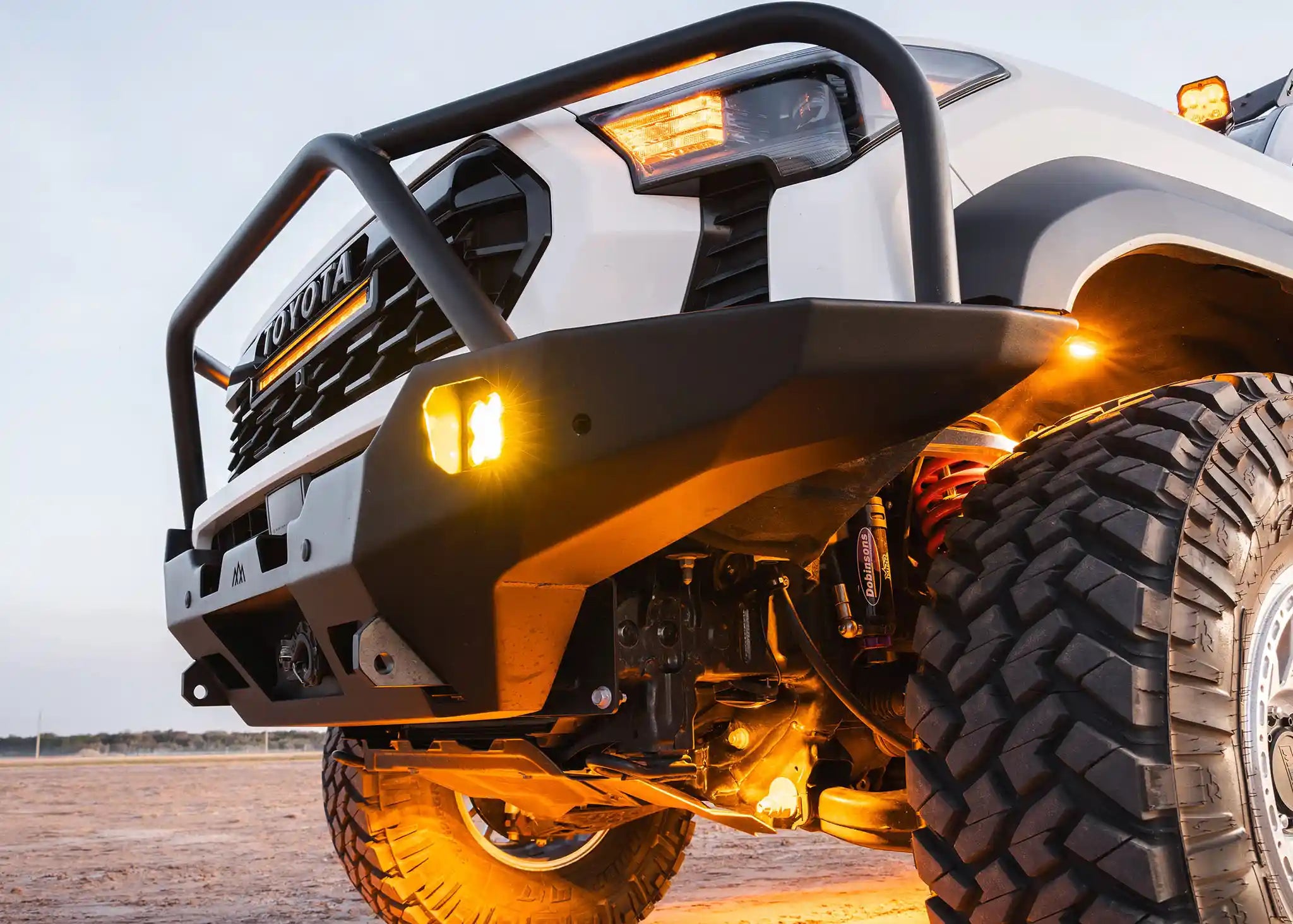 Backwoods Adventure Mods Front Bumper Hi-Lite Overland Toyota Tacoma Front Bumper 4th Gen (2024-2026) [Bull Bar]