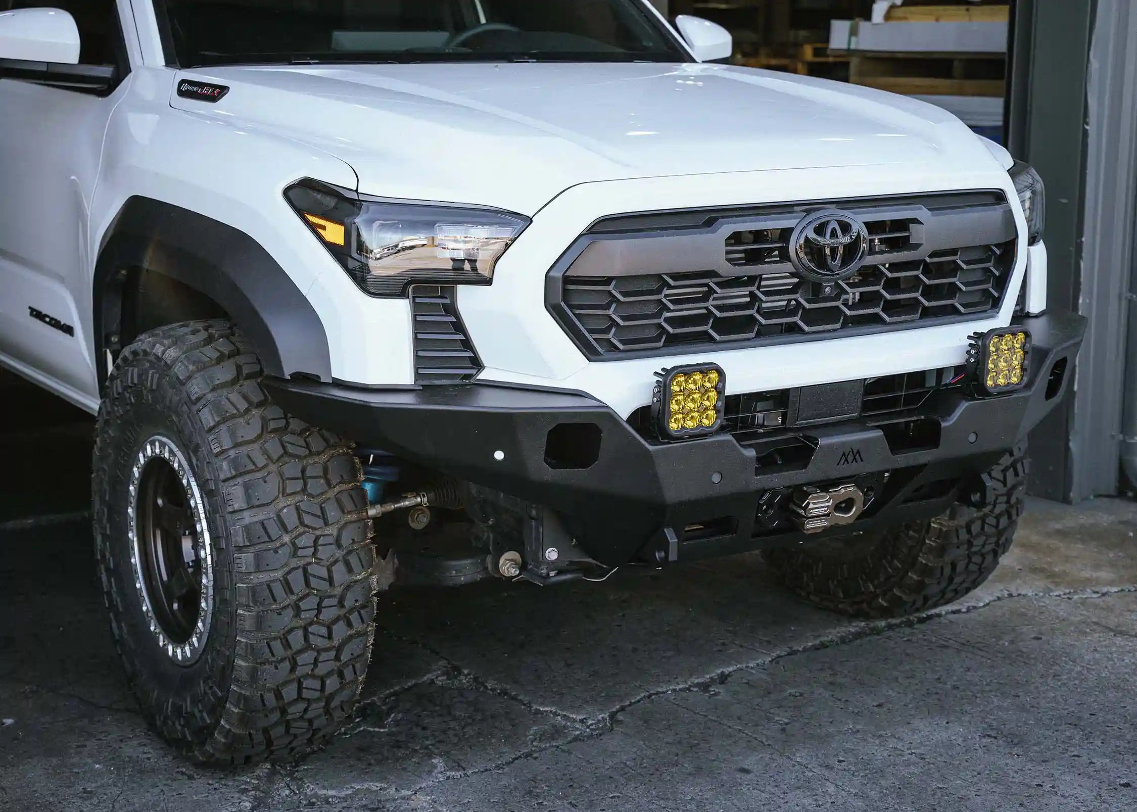 Backwoods Adventure Mods Front Bumper Hi-Lite Overland Toyota Tacoma Front Bumper 4th Gen (2024-2026) [No Bull Bar]
