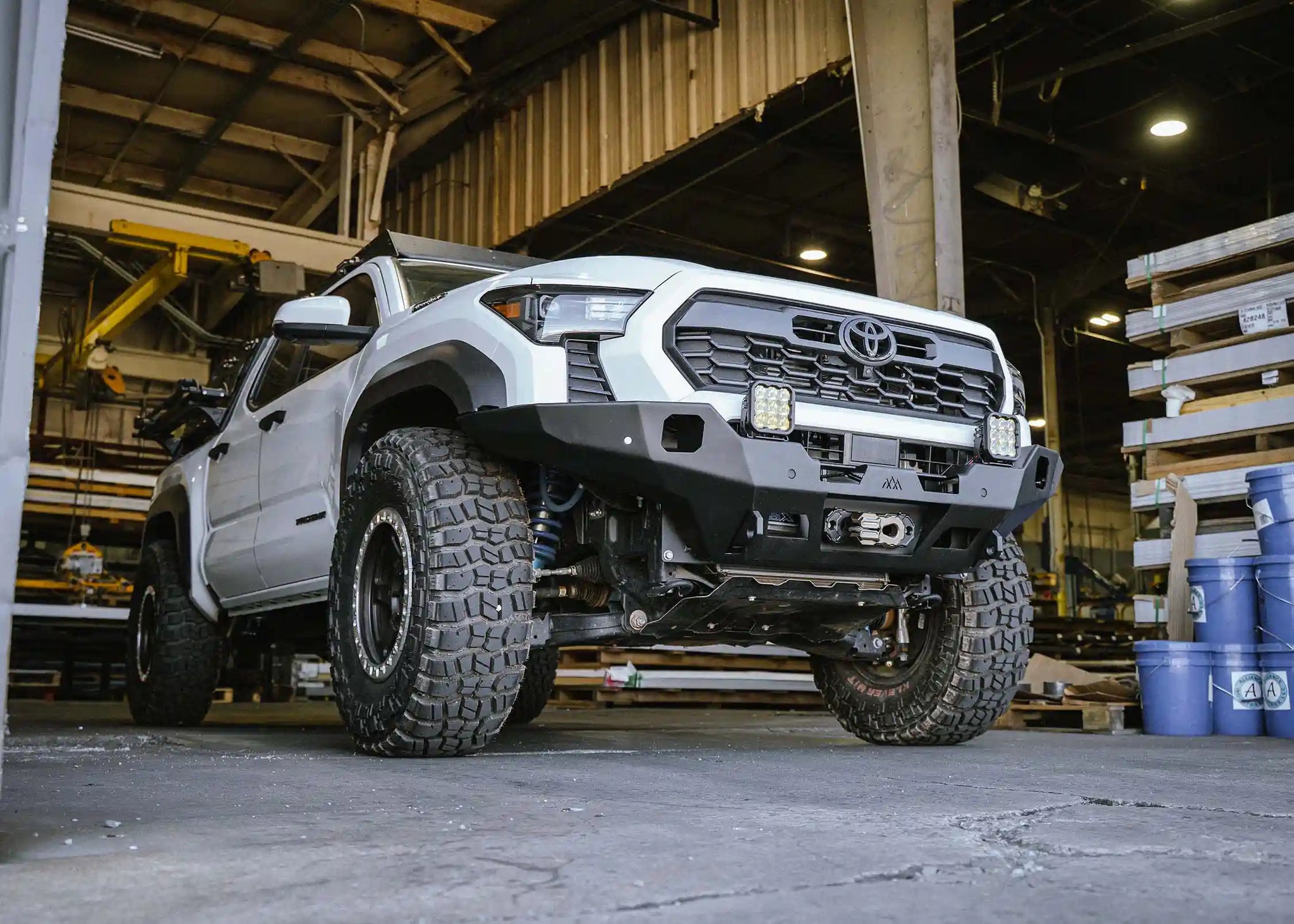 Backwoods Adventure Mods Front Bumper Hi-Lite Overland Toyota Tacoma Front Bumper 4th Gen (2024-2026) [No Bull Bar]