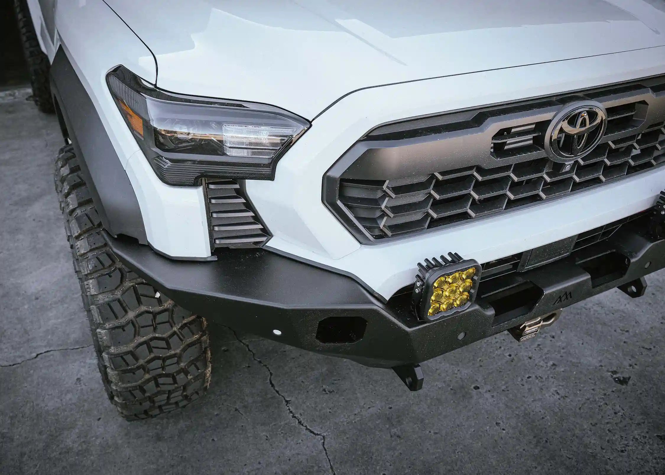 Backwoods Adventure Mods Front Bumper Hi-Lite Overland Toyota Tacoma Front Bumper 4th Gen (2024-2026) [No Bull Bar]