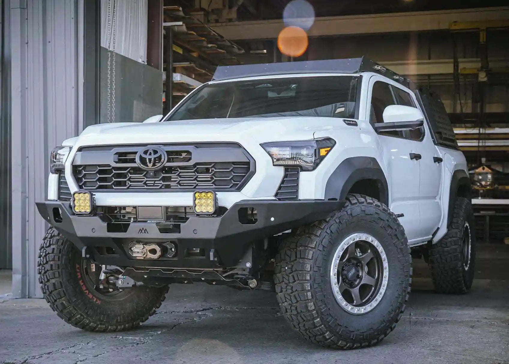 Backwoods Adventure Mods Front Bumper Hi-Lite Overland Toyota Tacoma Front Bumper 4th Gen (2024-2026) [No Bull Bar]
