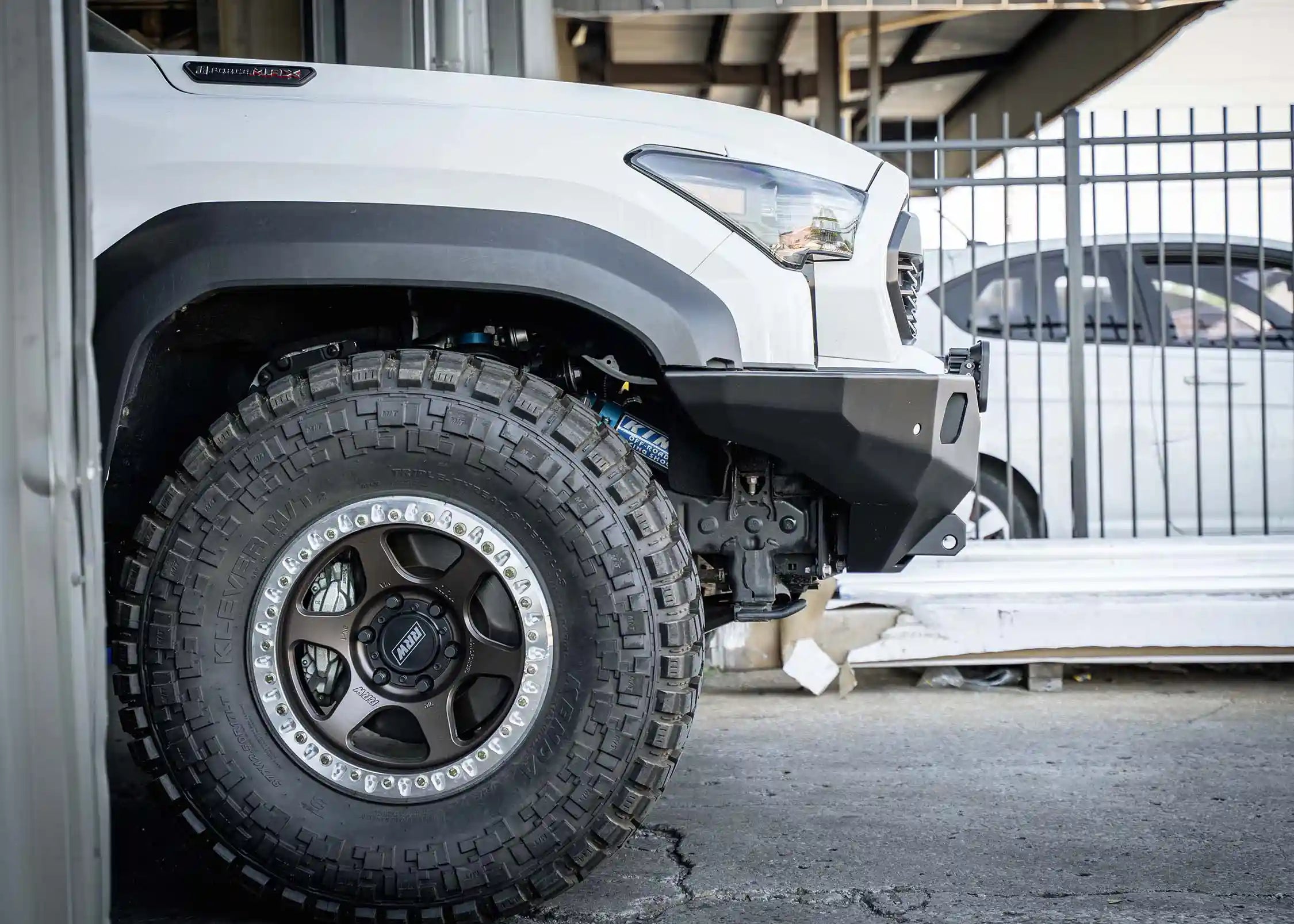 Backwoods Adventure Mods Front Bumper Hi-Lite Overland Toyota Tacoma Front Bumper 4th Gen (2024-2026) [No Bull Bar]